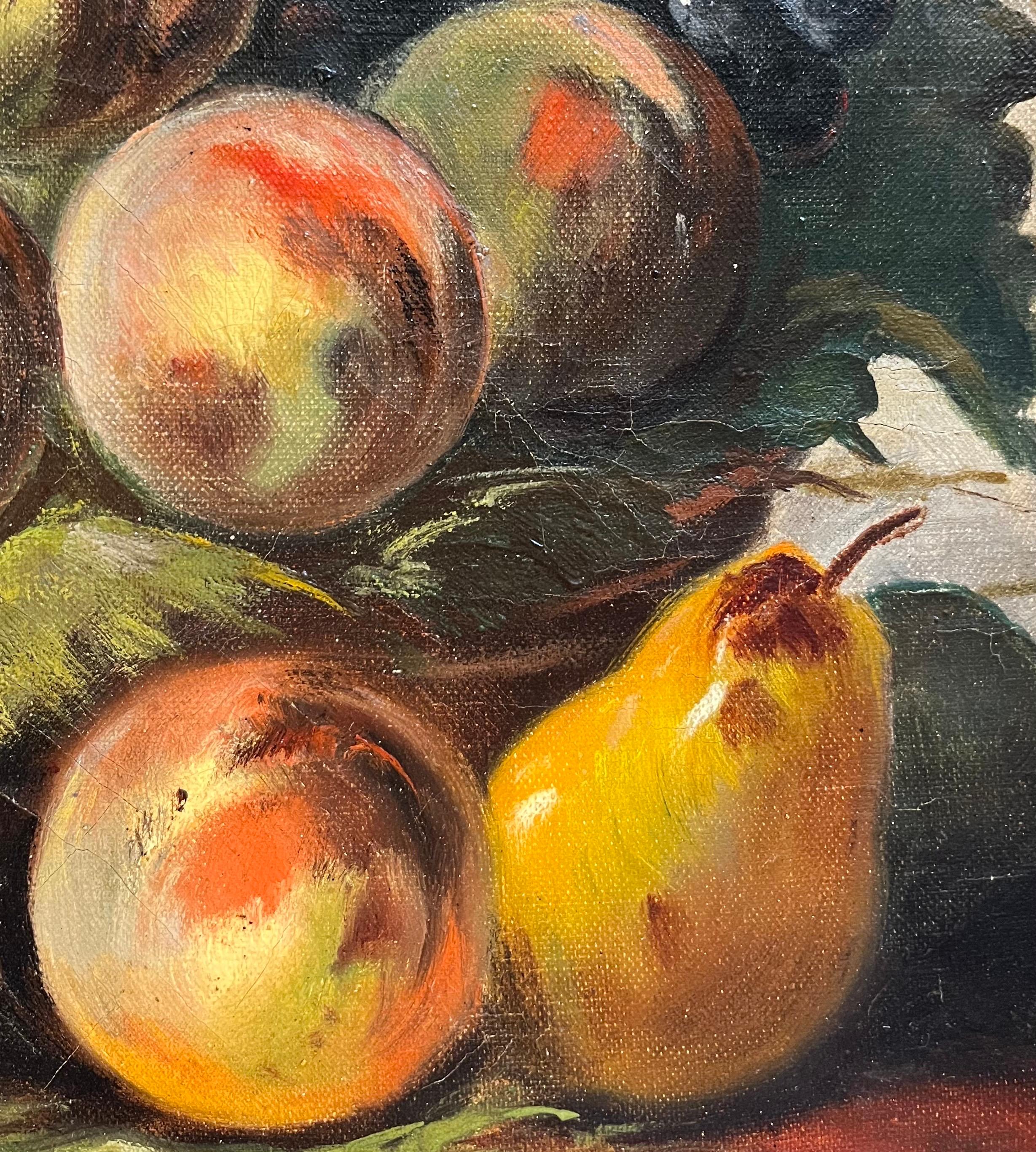 Kunstwerk wird mit Rahmen (62,5x53,5 cm) verkauft.

Marie Lefevre (geb. 1840) war eine französische Malerin, die für ihre poetischen Genreszenen und ruhigen Landschaften bekannt war, insbesondere für die Küstenregionen der Normandie und der