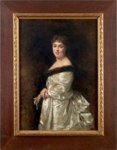 Antique Portrait of a worldly woman