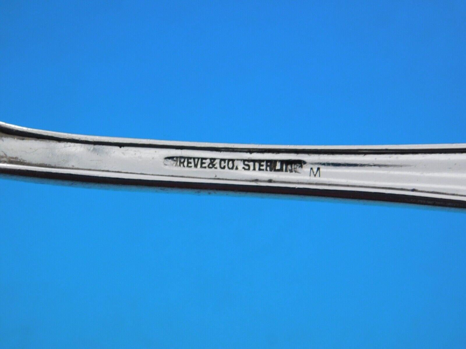 Marie Louise by Shreve Set di posate in argento sterling 70 pezzi B mono Dinner in vendita 5