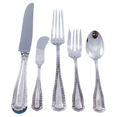 Marie Louise by Shreve Set di posate in argento sterling 70 pezzi B mono Dinner