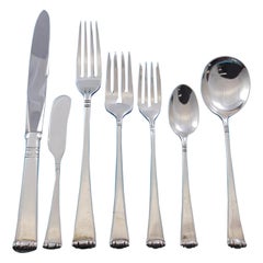 Marie Louise by Tane Mexico Sterling Silver Flatware Set 8 Service 54 Pc Dinner