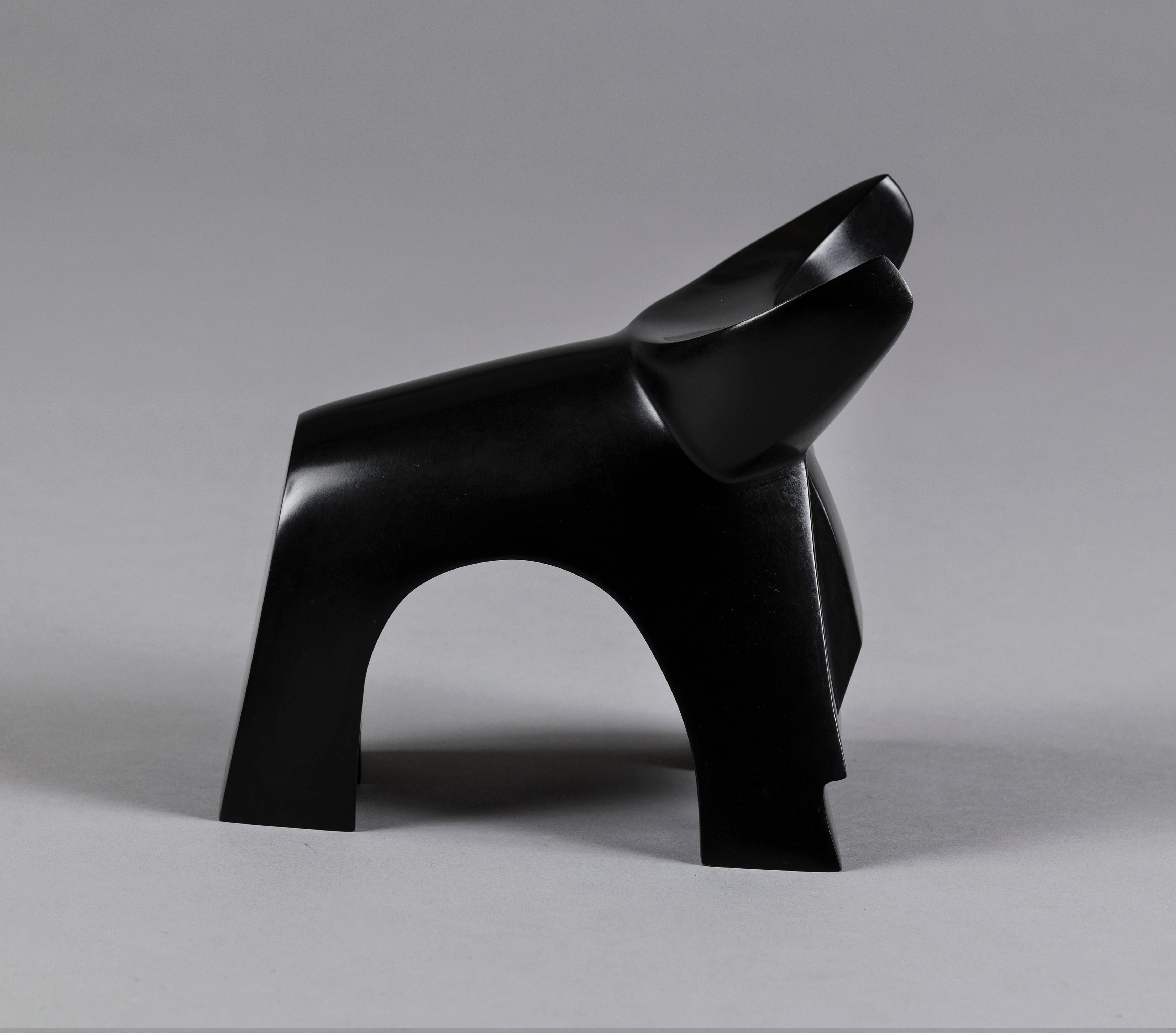 Athos di Marie Louise Sorbac -  Scultura animale in bronzo, toro in vendita 3