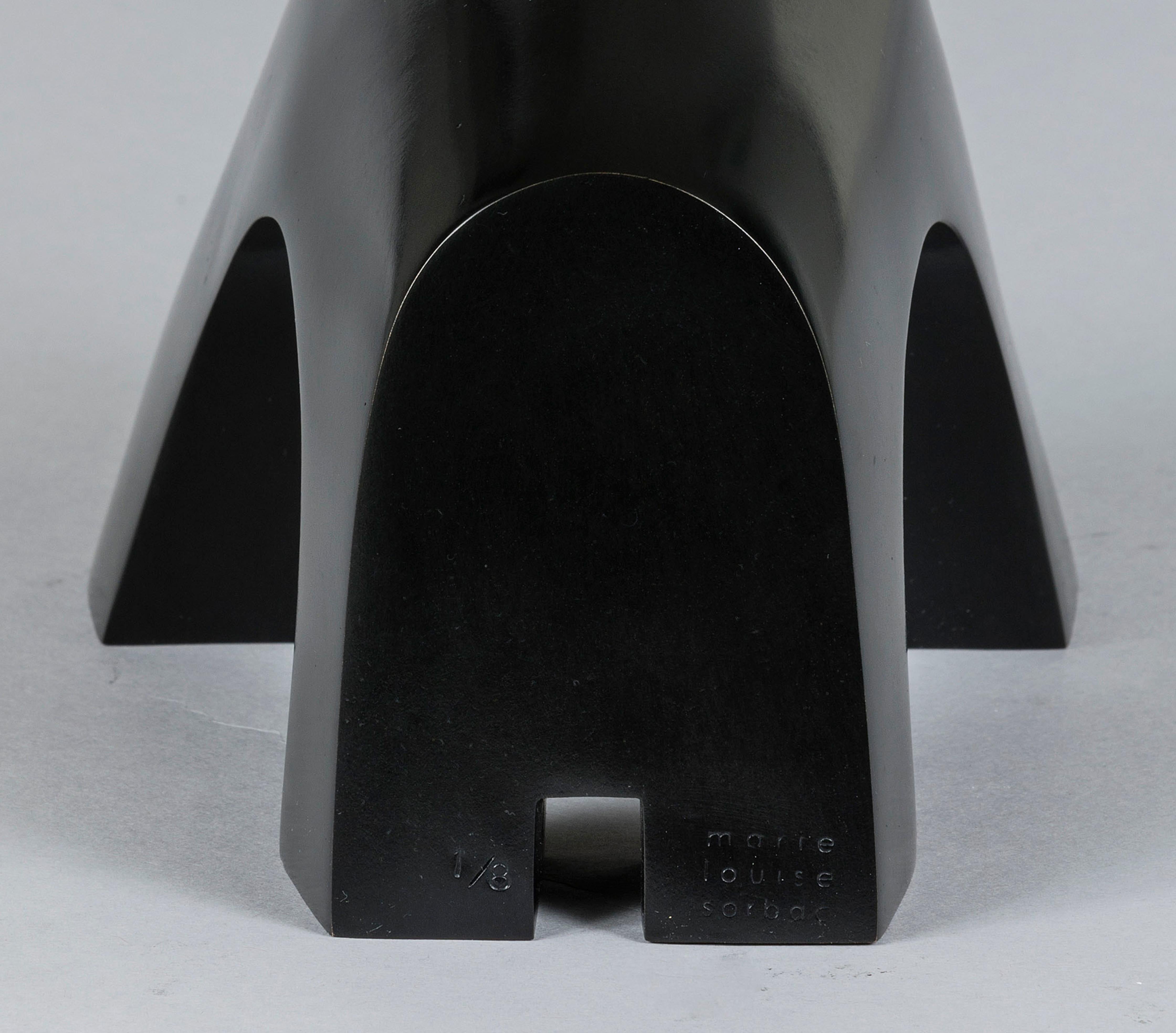 Athos di Marie Louise Sorbac -  Scultura animale in bronzo, toro in vendita 5