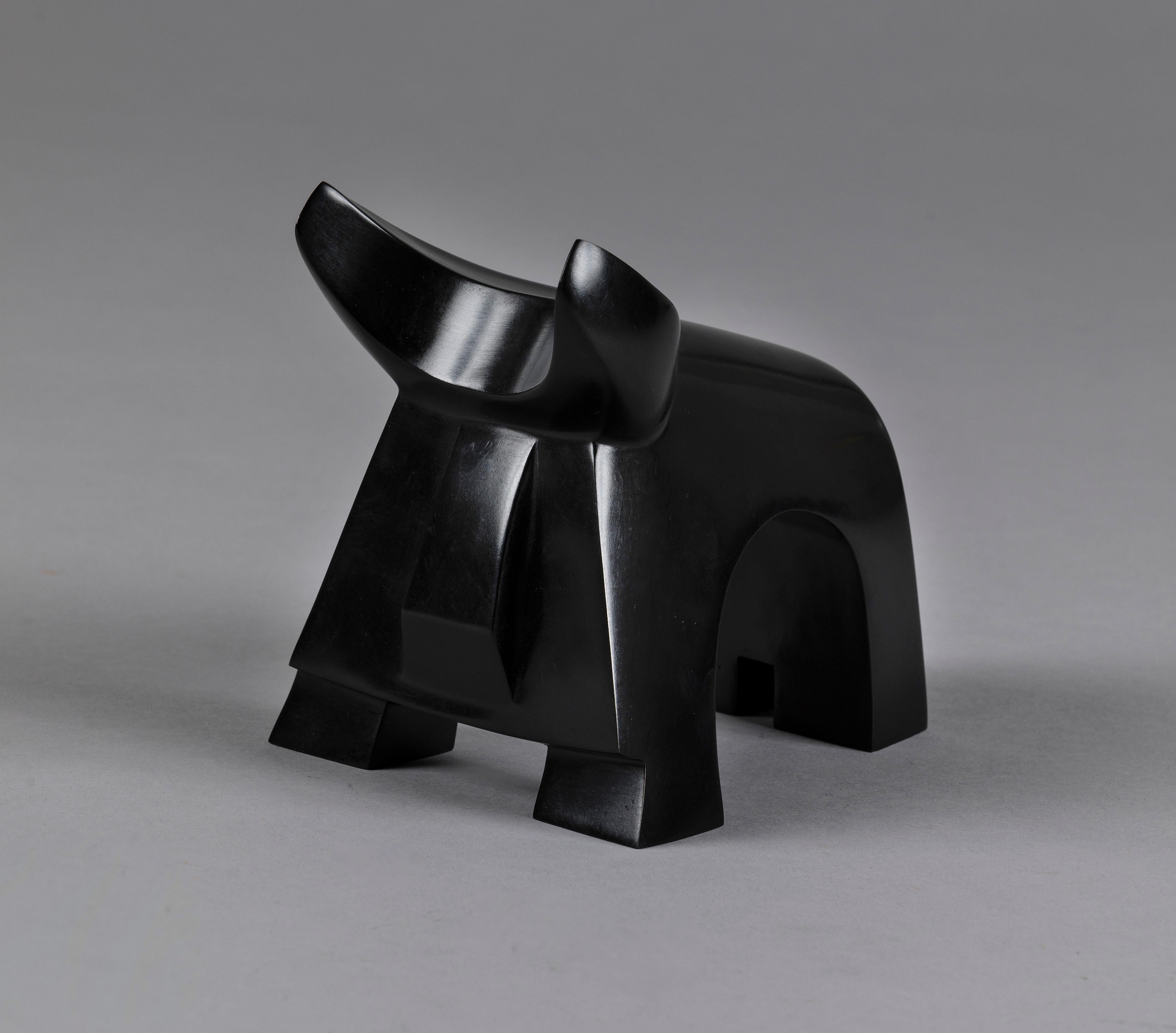Athos di Marie Louise Sorbac -  Scultura animale in bronzo, toro