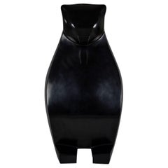 Baloo by Marie Louise Sorbac -  Bronze animal sculpture, bear, dark tones