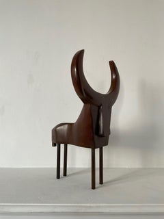 Macho by Marie Louise Sorbac - Bronze sculpture, bull