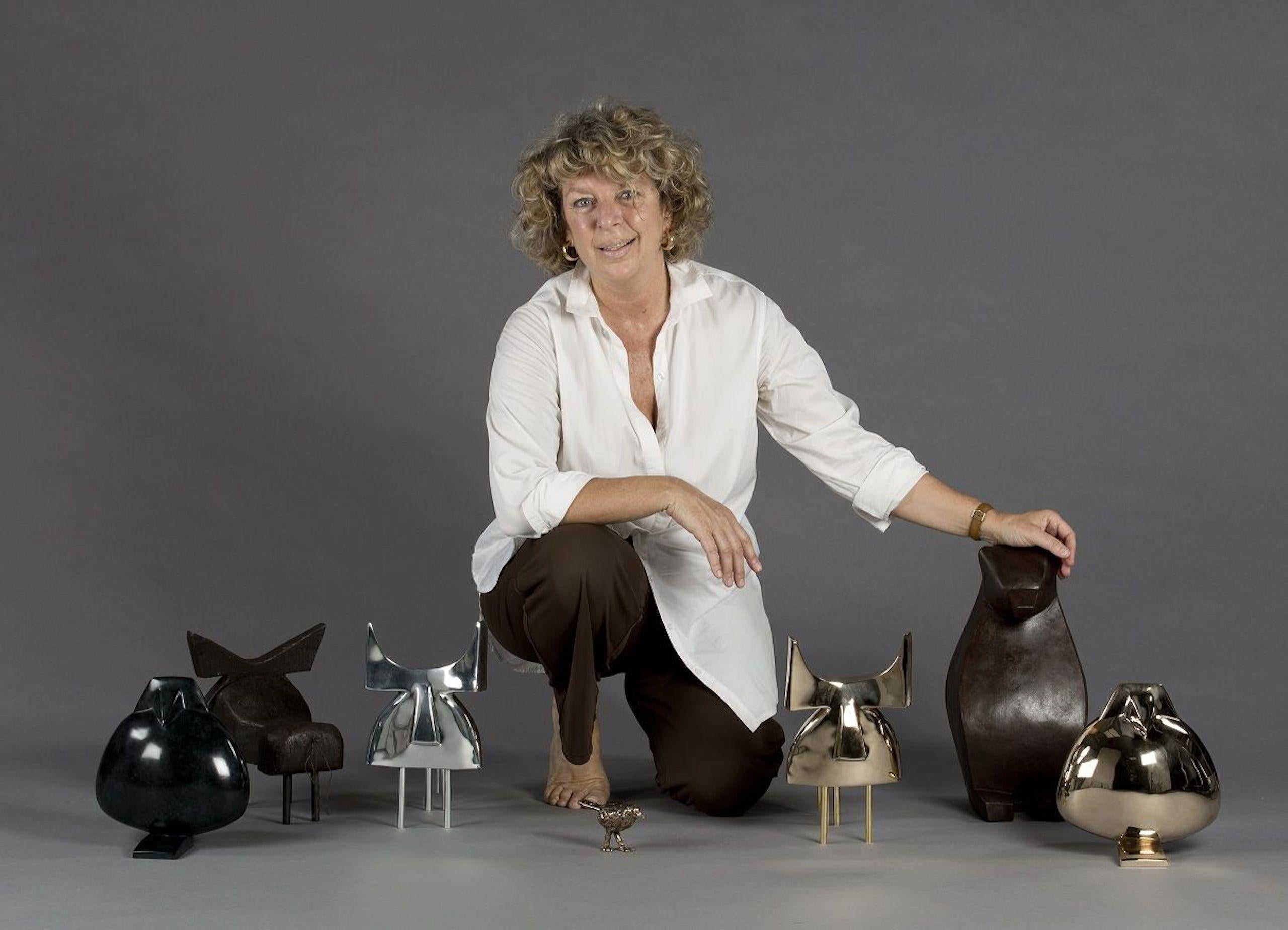 Prosper de Marie Louise Sorbac -  Sculpture animalière en bronze, ours, noir 4