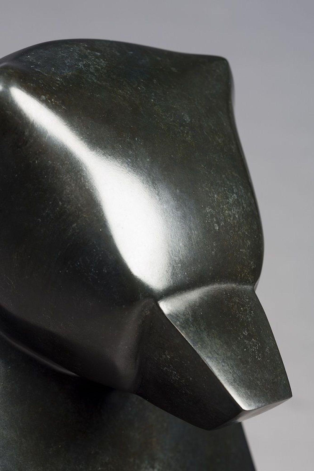 Prosper by Marie Louise Sorbac -  Bronze animal sculpture, bear For Sale 1