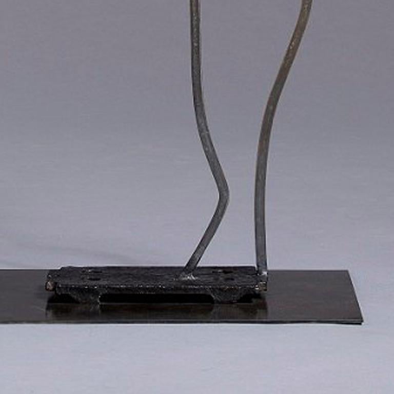 Tara by Marie Louise Sorbac - Animal bronze sculpture, ostrich, bird, nature For Sale 4