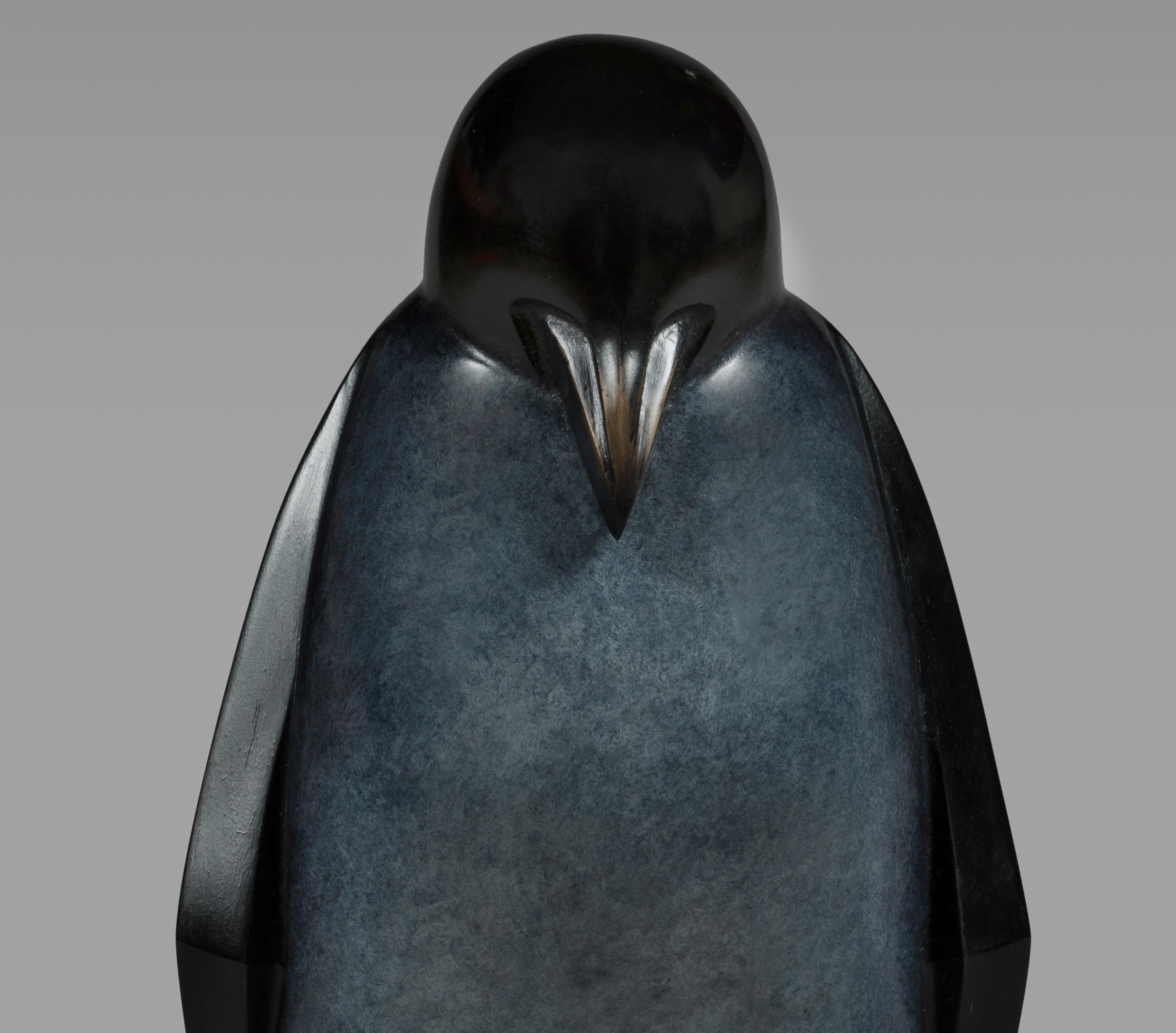 Valdes di Marie Louise Sorbac -  Scultura animale in bronzo, pinguino in vendita 5
