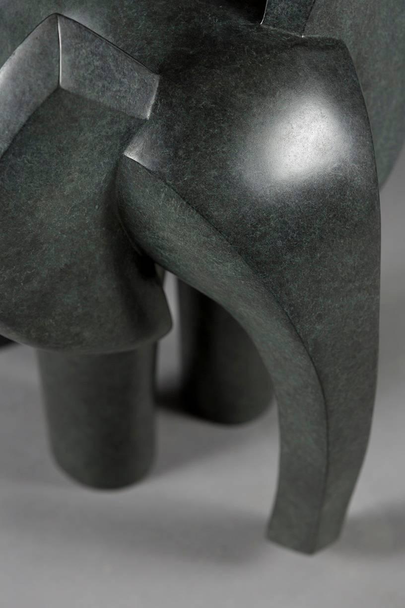 A. Valentin di Marie Louise Sorbac - Scultura in bronzo di animale, elefante in vendita 6