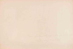 Saint Sébastien - Gravure de Marie Louveau-Rouveyre - Début du 20e siècle