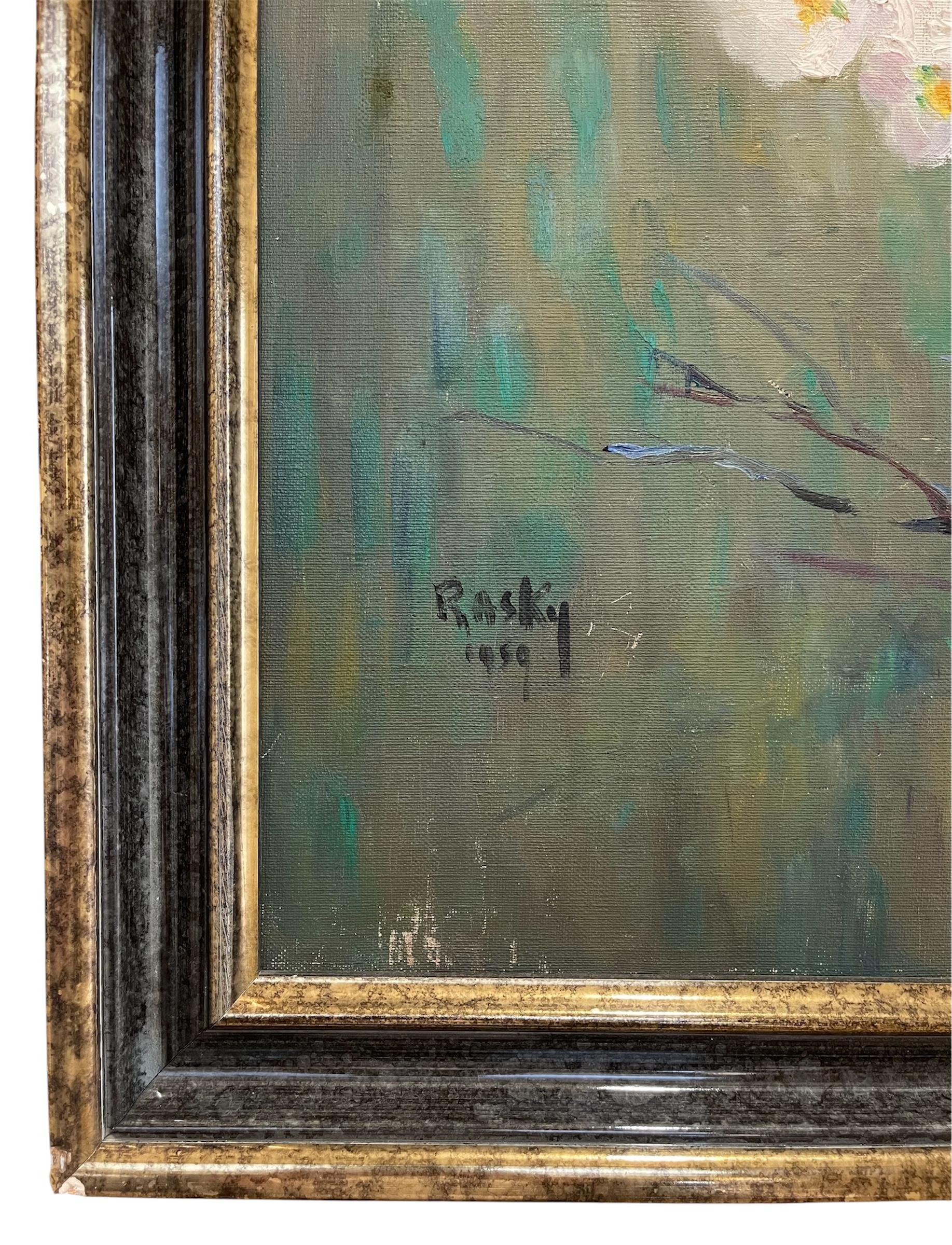 Marie-madeleine De Rasky - Cherry Blossom Branch For Sale 4