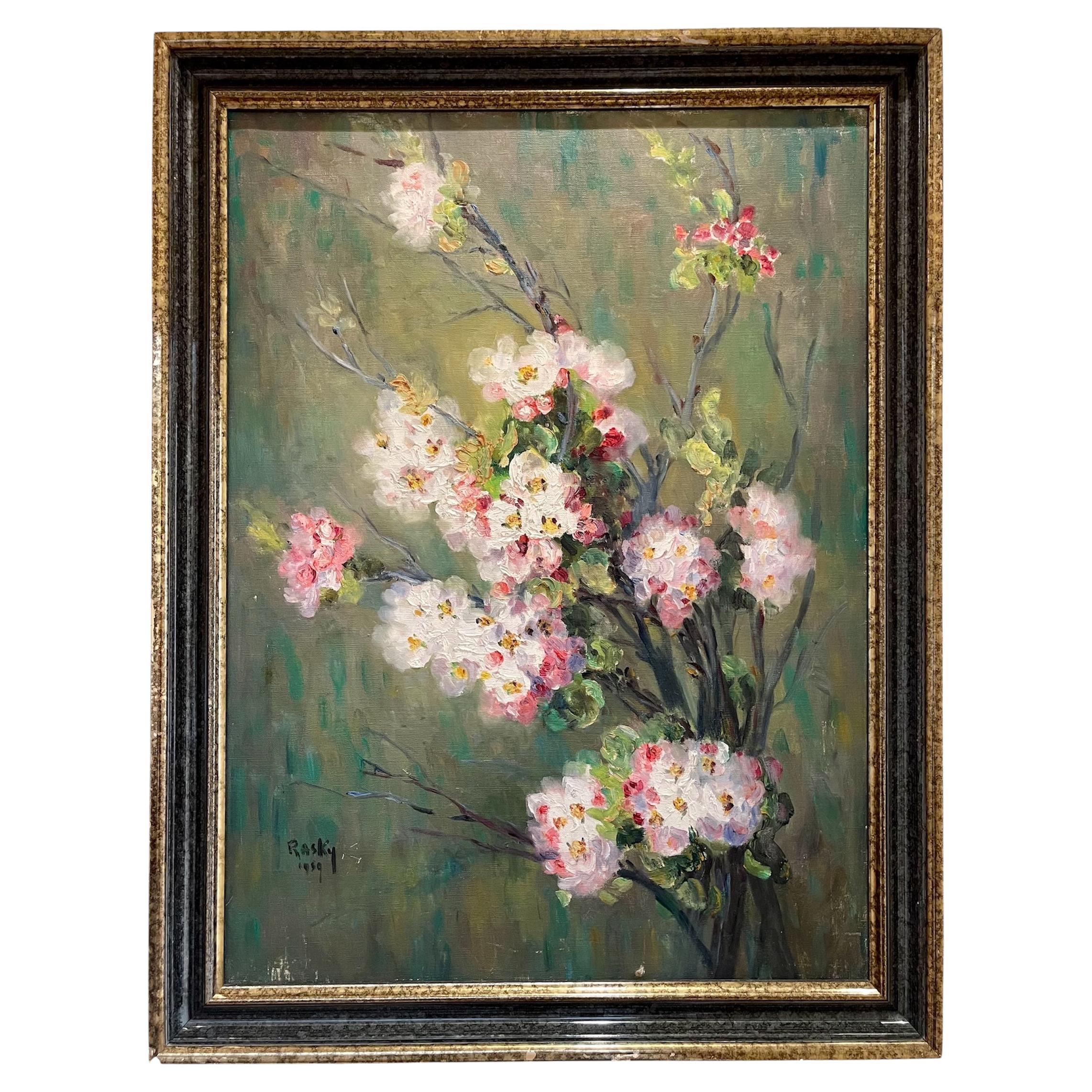 Marie-madeleine De Rasky - Cherry Blossom Branch
