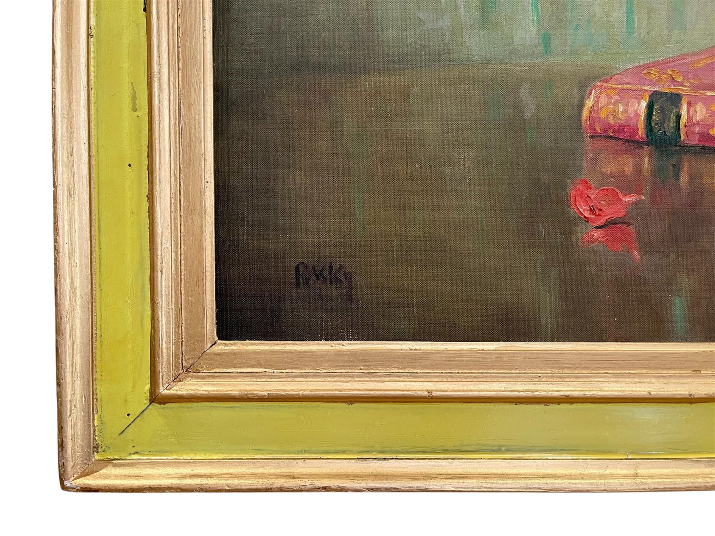 Marie-madeleine De Rasky - Roses And Books For Sale 4