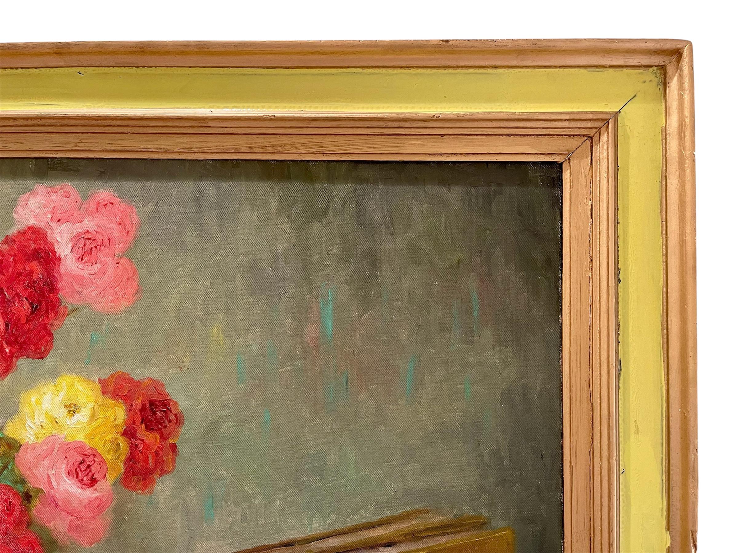Marie-madeleine De Rasky - Roses And Books For Sale 8