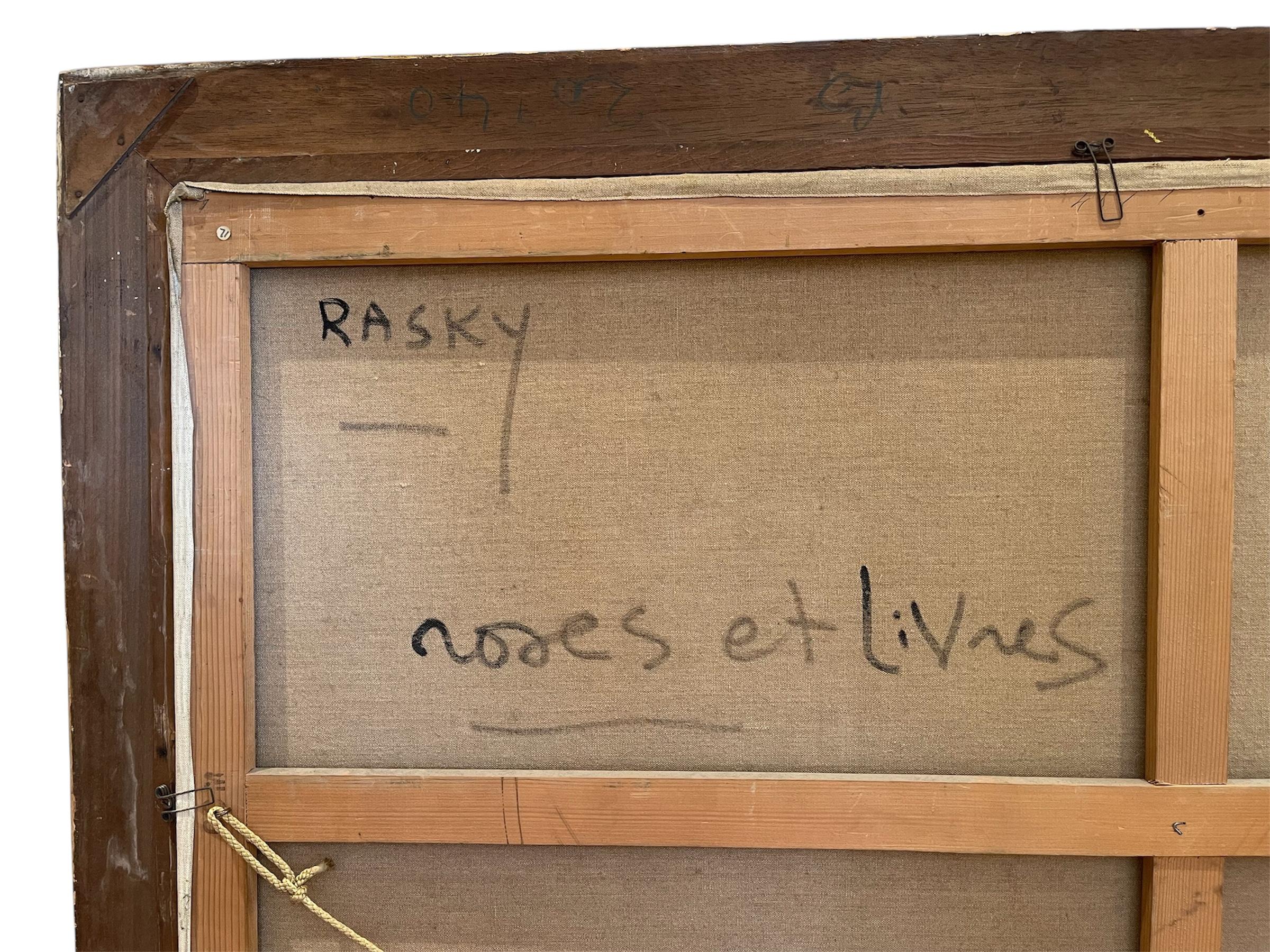 Marie-madeleine De Rasky - Roses And Books For Sale 10