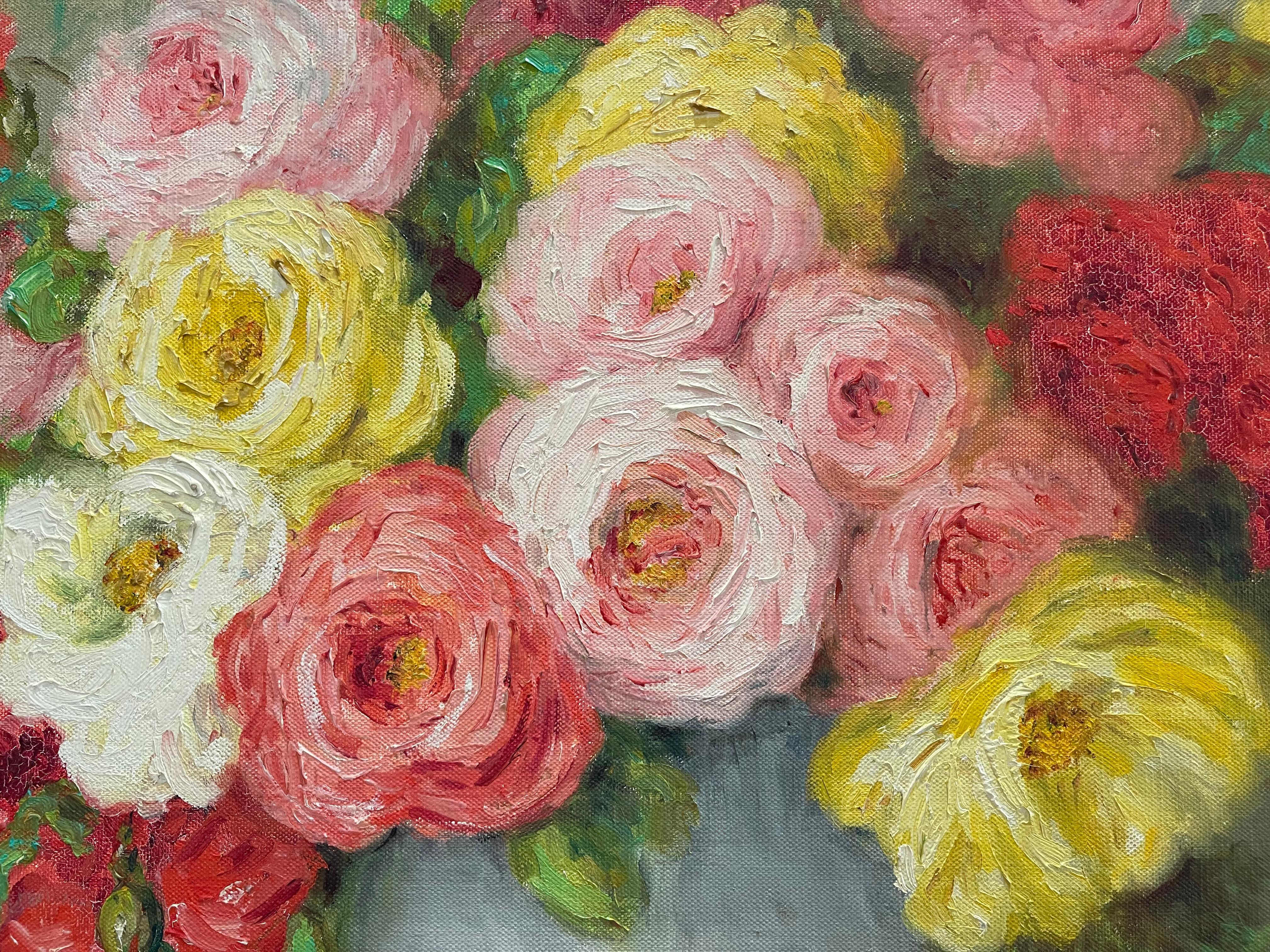 Marie-madeleine De Rasky - Roses And Books For Sale 2