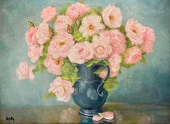 Marie-Madeleine de Rasky - Le rose del giardino di Laurette in un vaso di latta