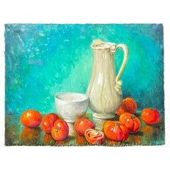 Marie-madeleine De Rasky - Tomatoes And Pot
