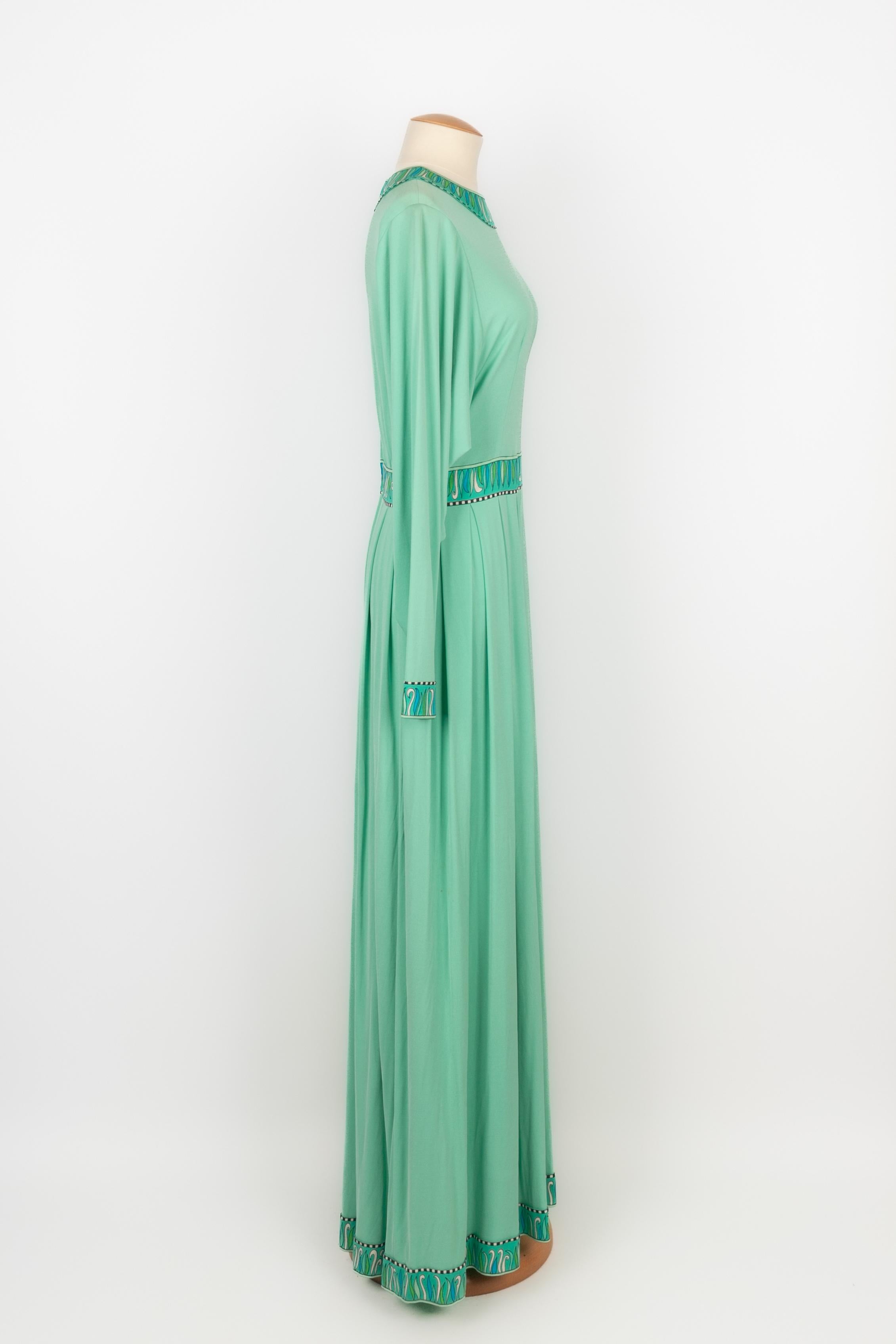 Marie Martine Vintage-Kleid (Blau) im Angebot