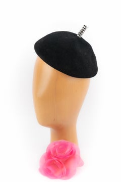 Marie Mercié black fascinator hat