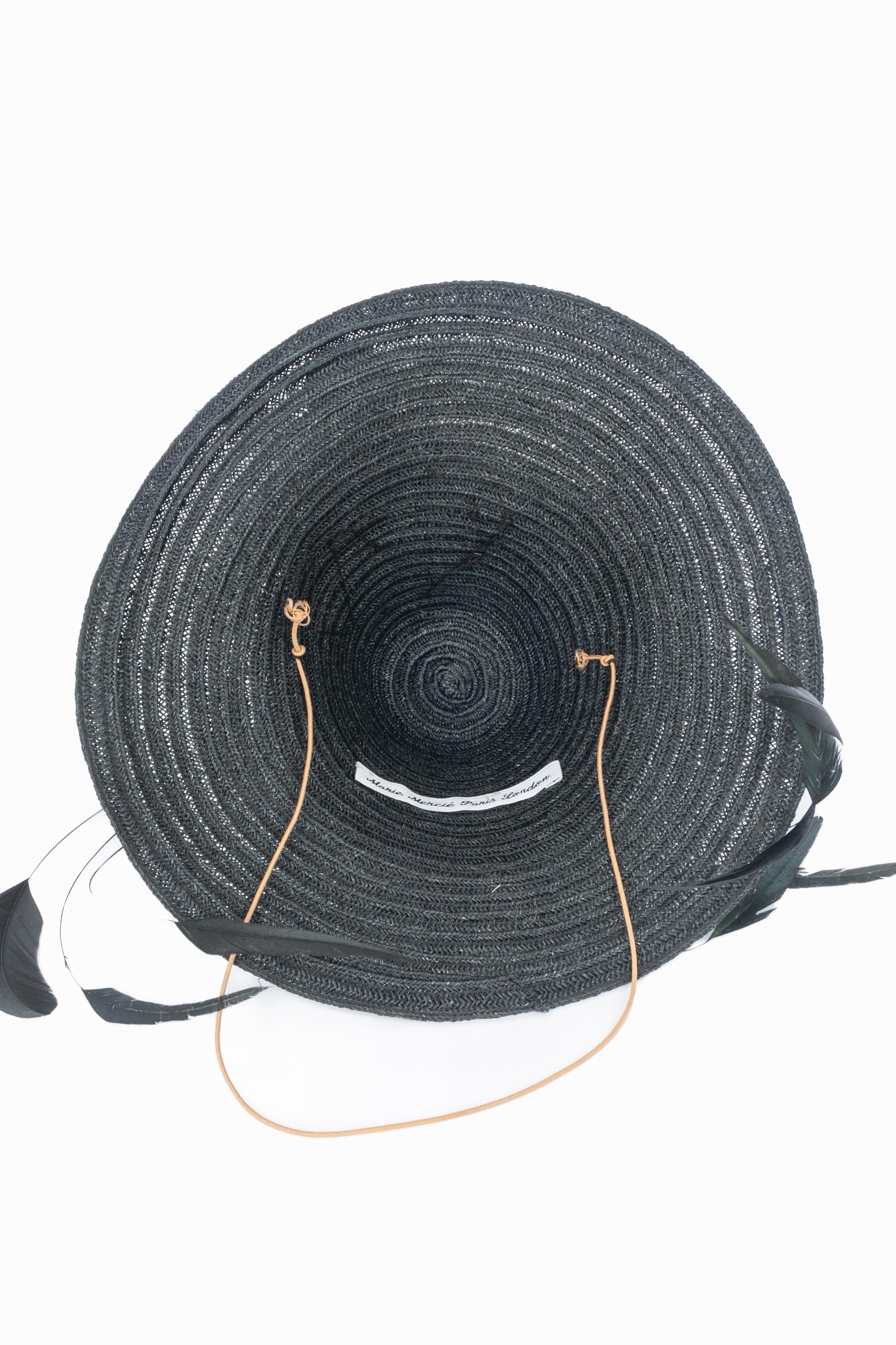 Cappello con fascinatore Marie Mercié in vendita 5