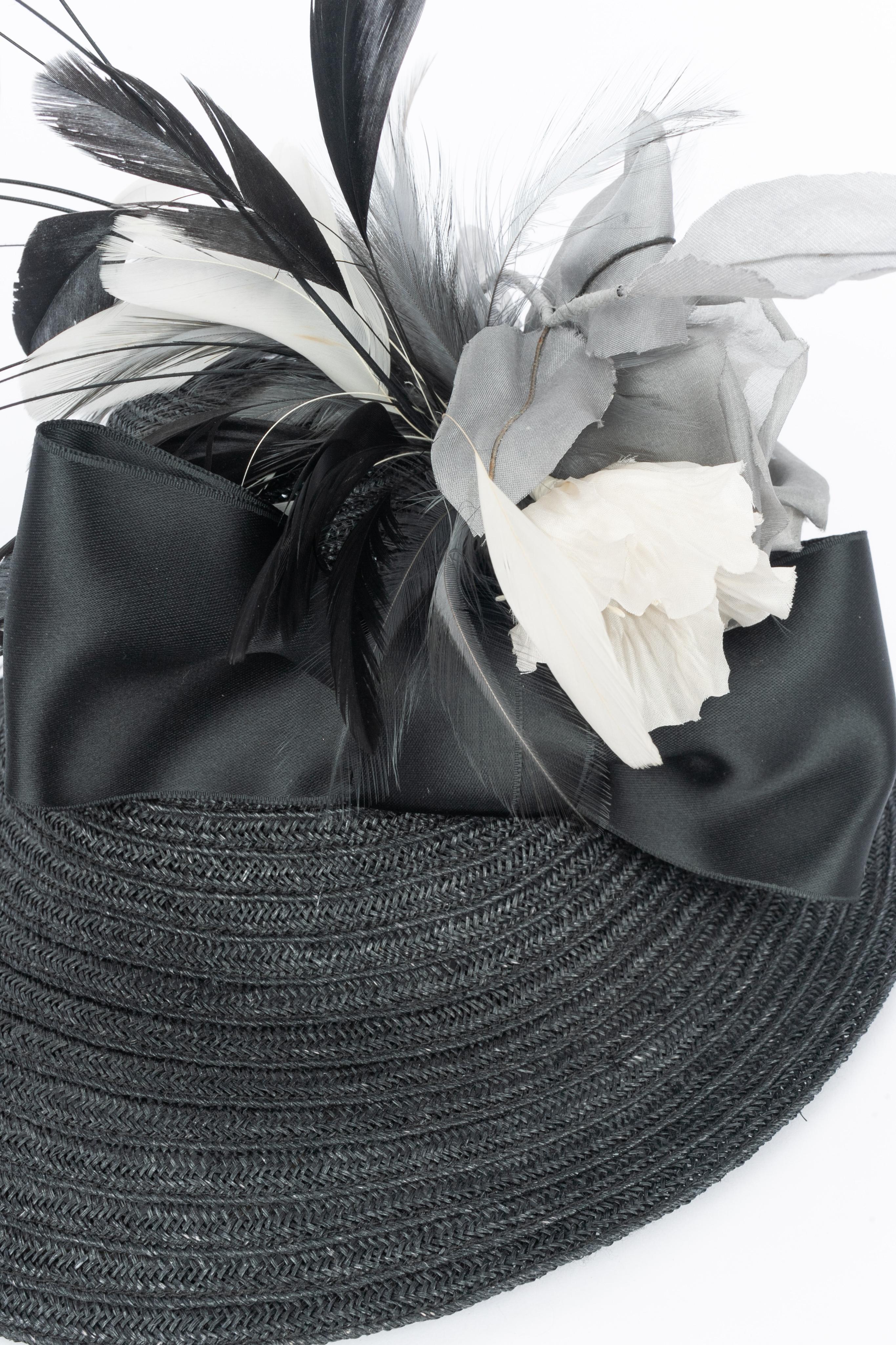 Cappello con fascinatore Marie Mercié in vendita 2