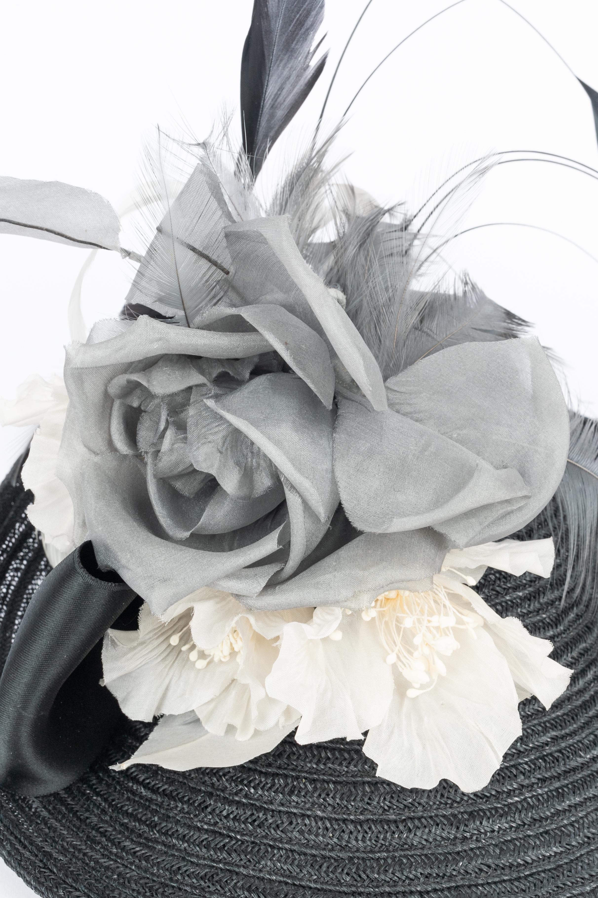 Cappello con fascinatore Marie Mercié in vendita 3