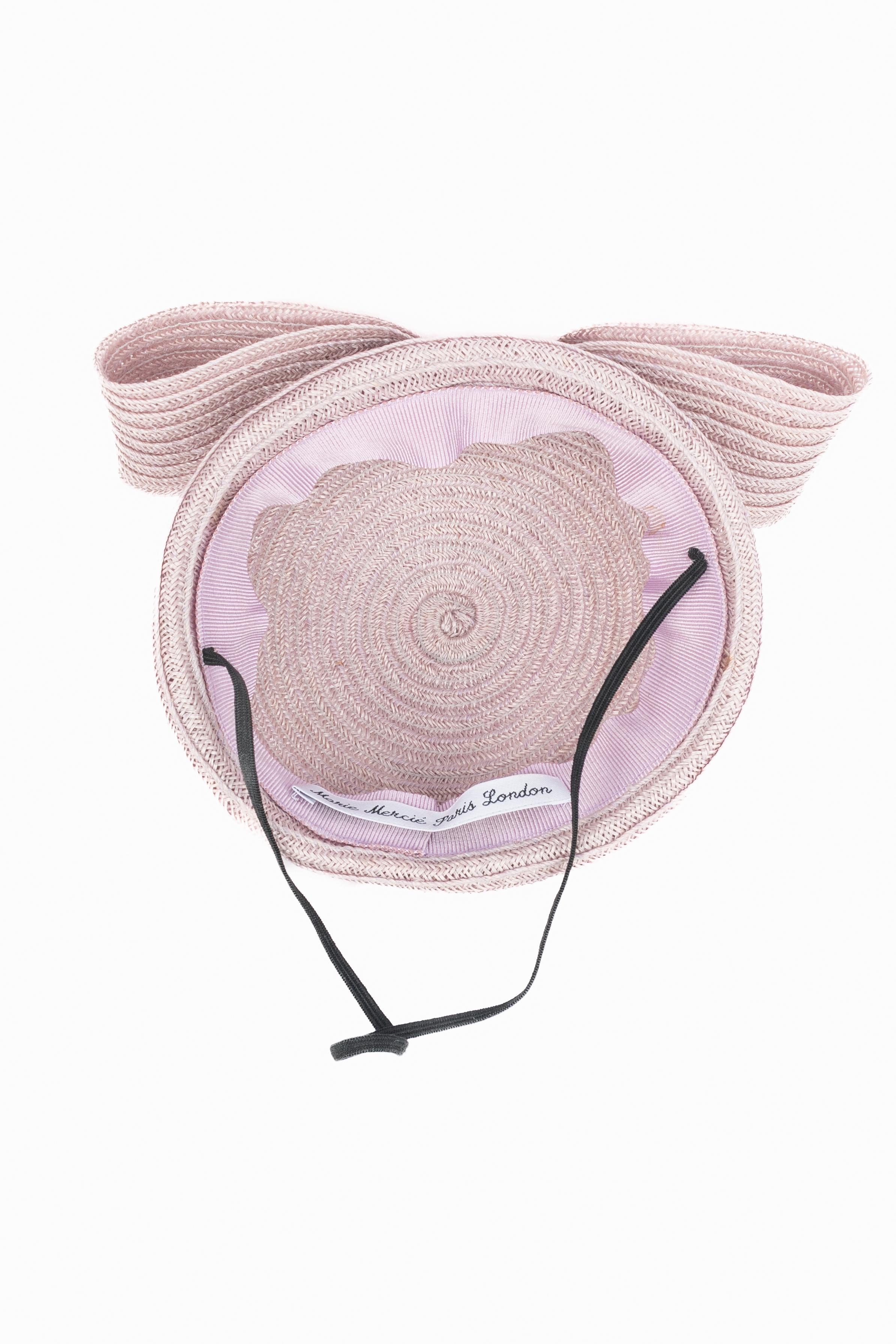 Marie Mercié mauve hat in vendita 2