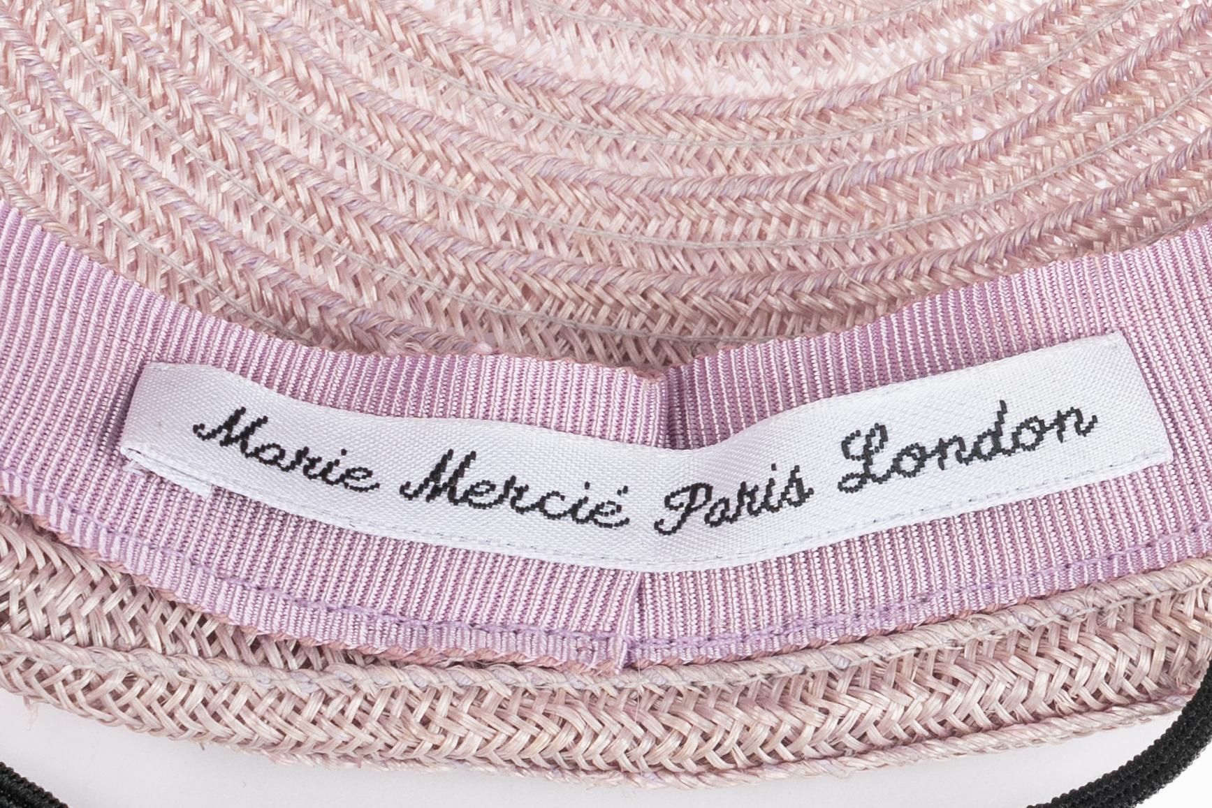 Marie Mercié mauve hat in vendita 3