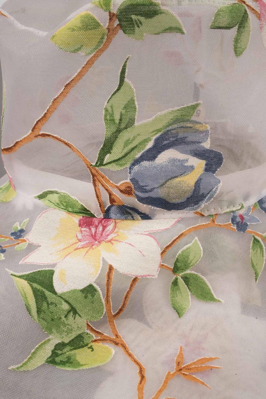 Marie Mercié White Organdie Flower Hat For Sale 2