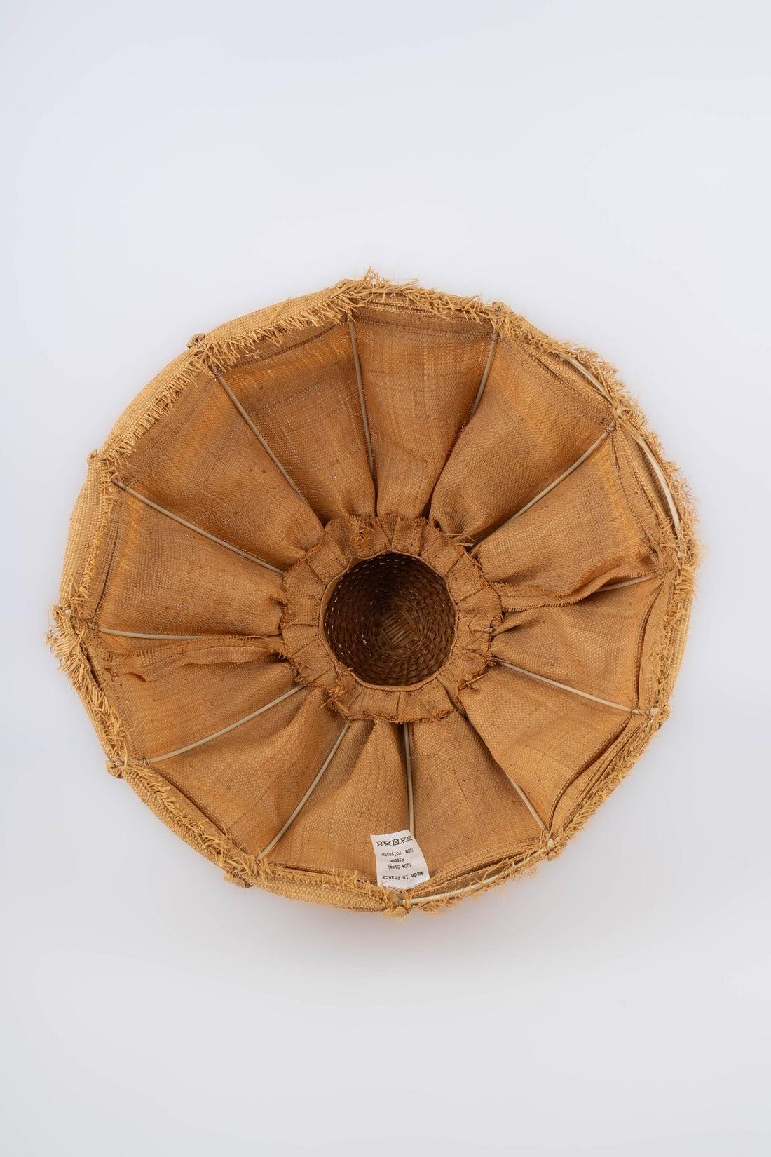 Cappello di paglia e vimini Marie Mercié in vendita 2