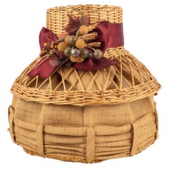 Cappello di paglia e vimini Marie Mercié