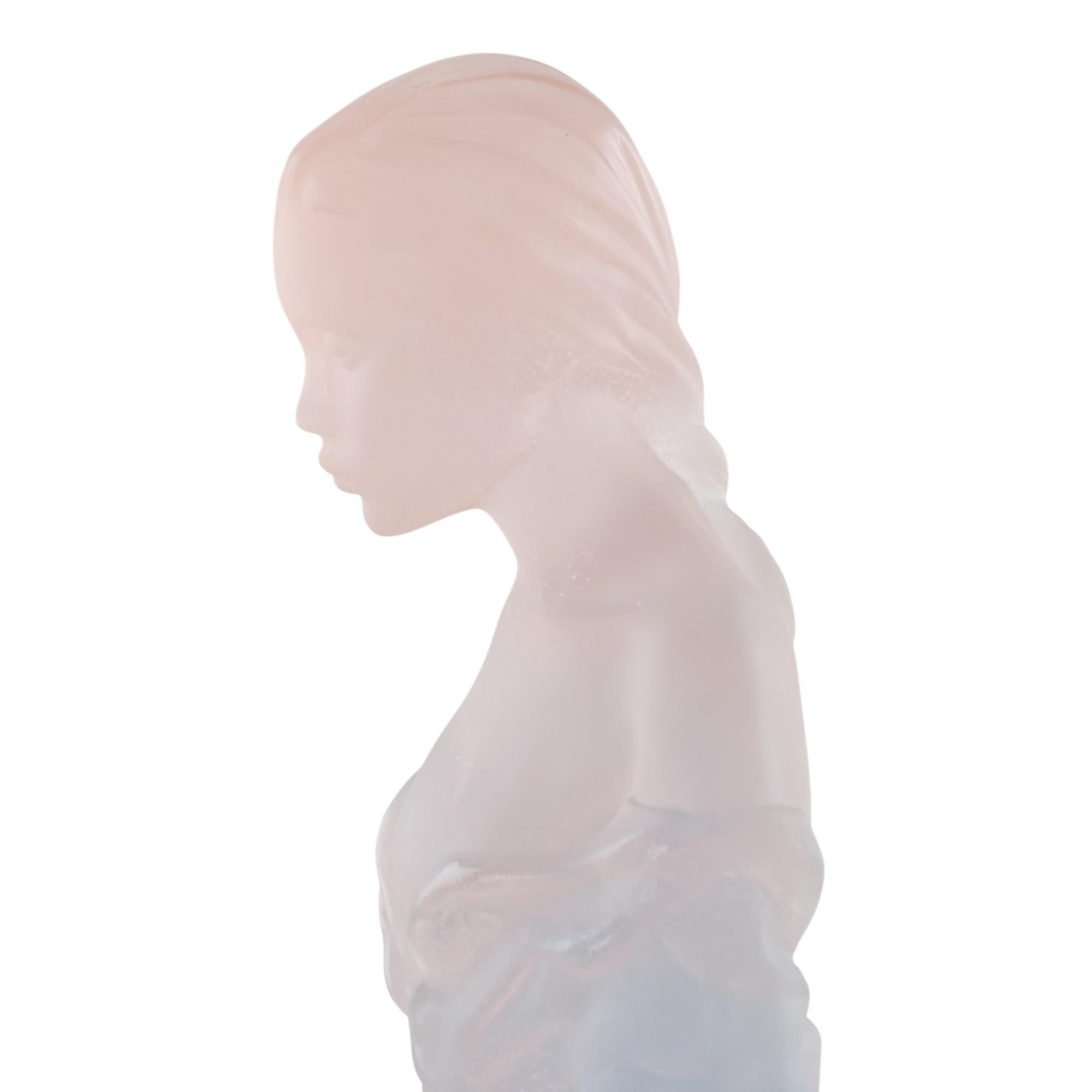 Marie-Paule Deville-Chabrolle für Daum Athena, Kristallskulptur in limitierter Auflage (Französisch) im Angebot