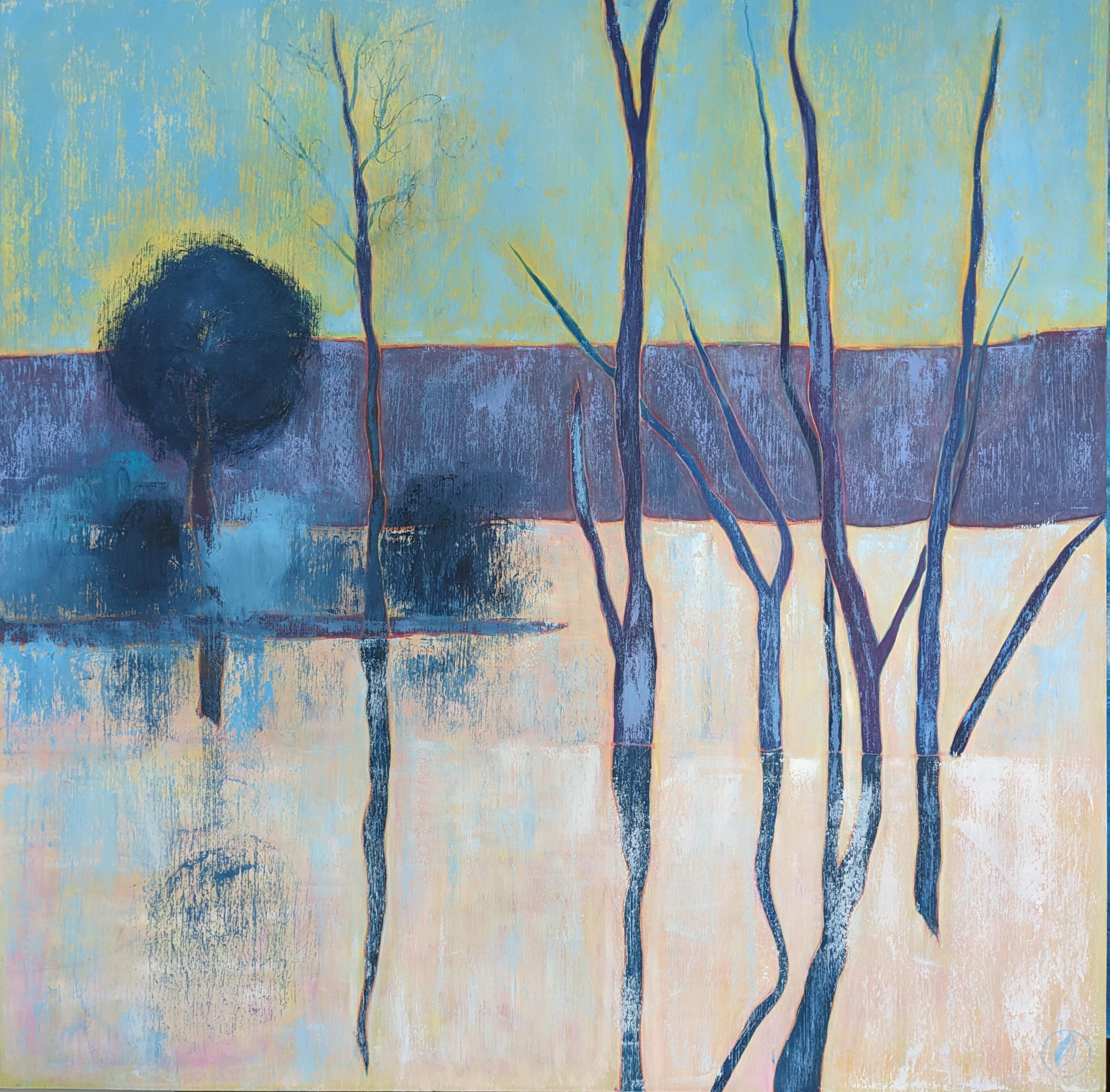 Arte contemporanea francese di M.-P. Autonne - Bleu Loire