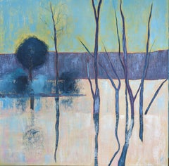 Arte contemporáneo francés de M.-P. Autonne - Bleu Loire