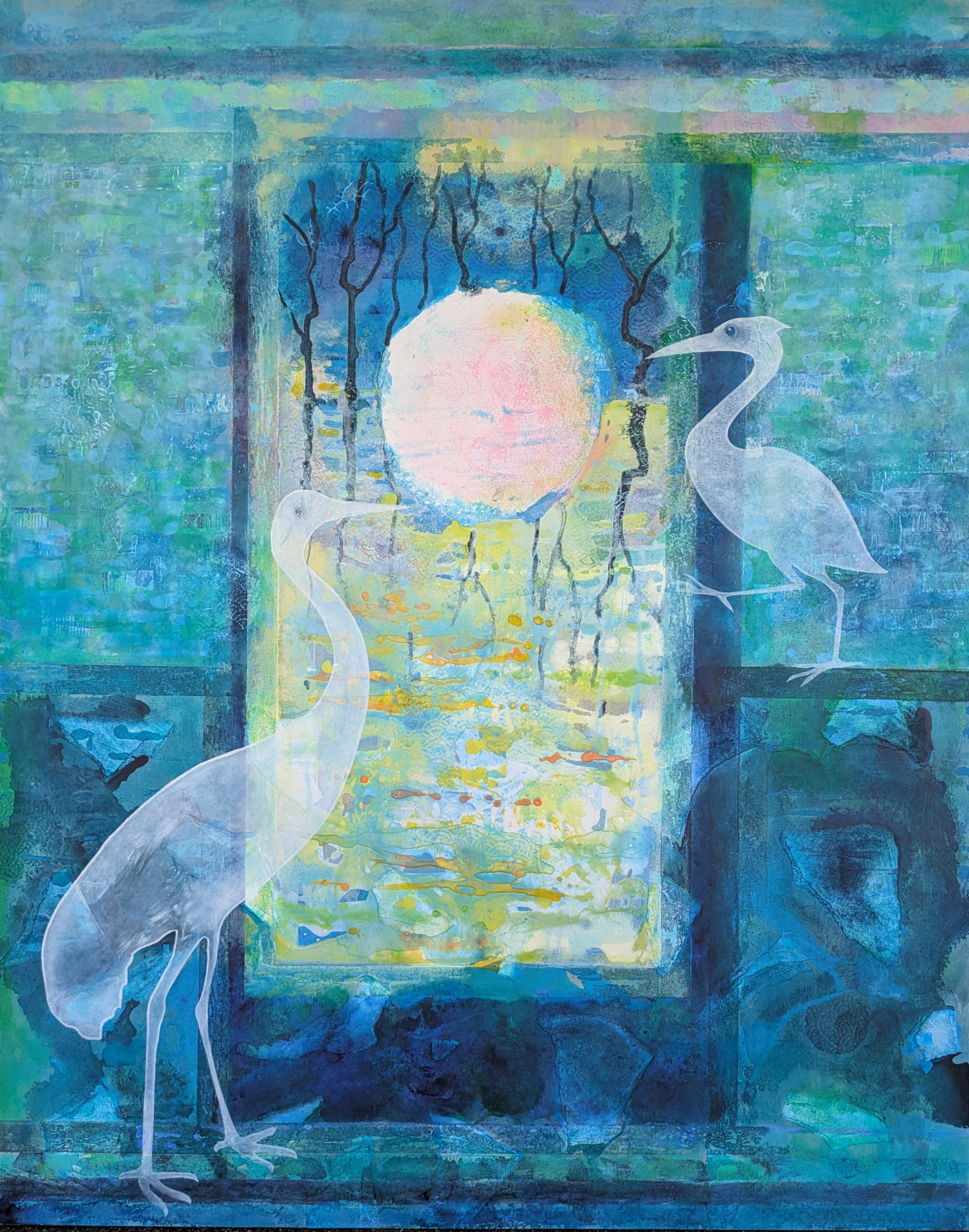 French Contemporary Art by M.-P. Autonne - Confidences à la Lune