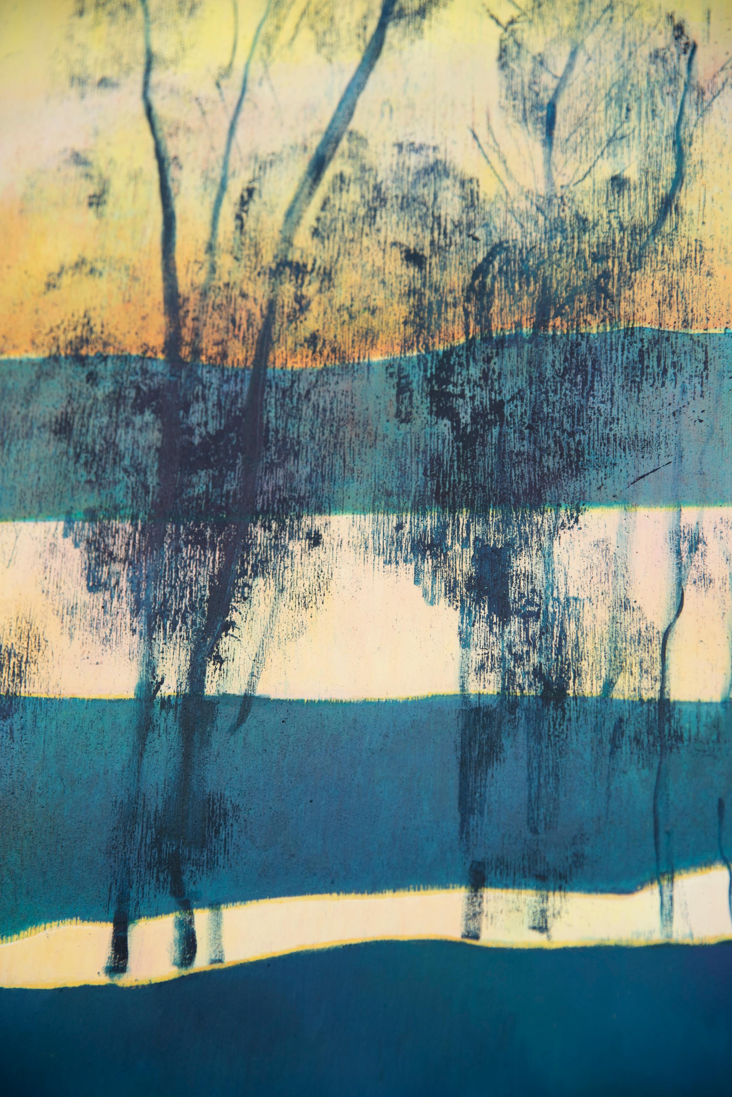 Arte contemporanea francese di M.-P. Autonne - Crepuscule de Loire in vendita 1