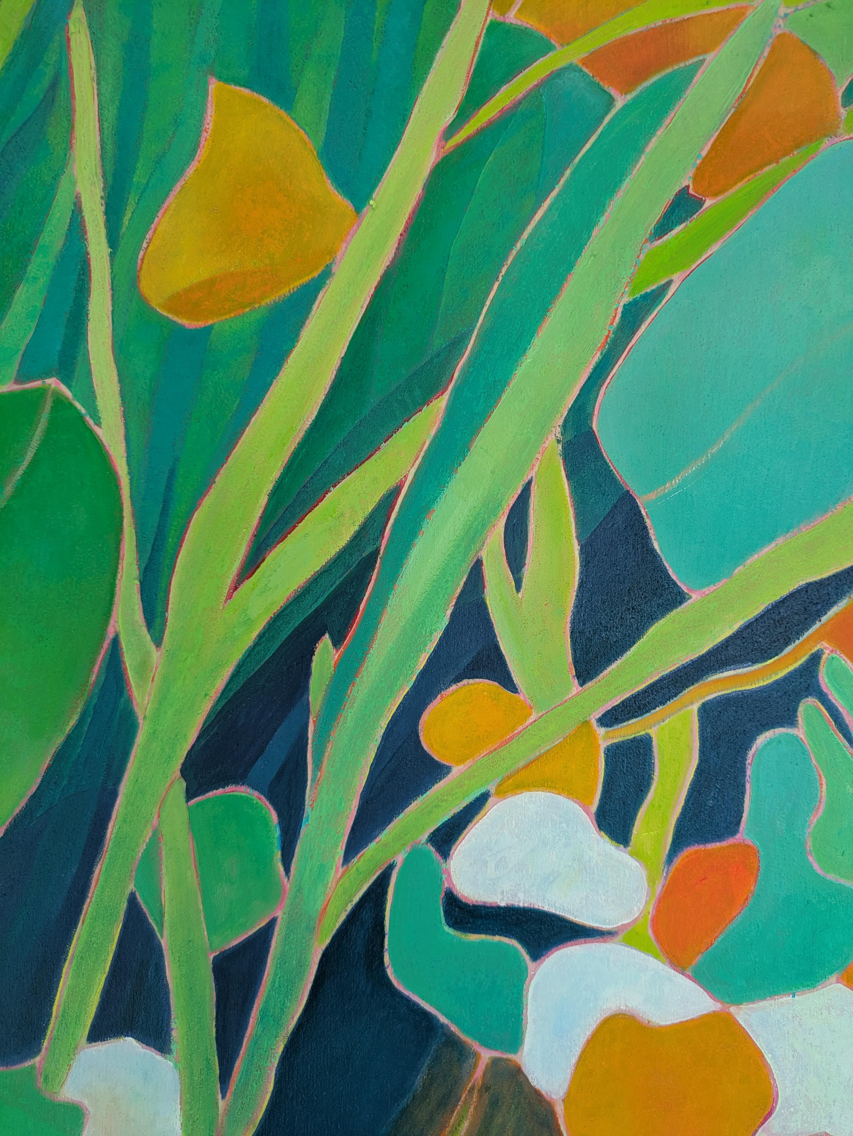 L'art Contemporary français par M.-P. Autonne - Des Fleurs et des Feuilles en vente 1