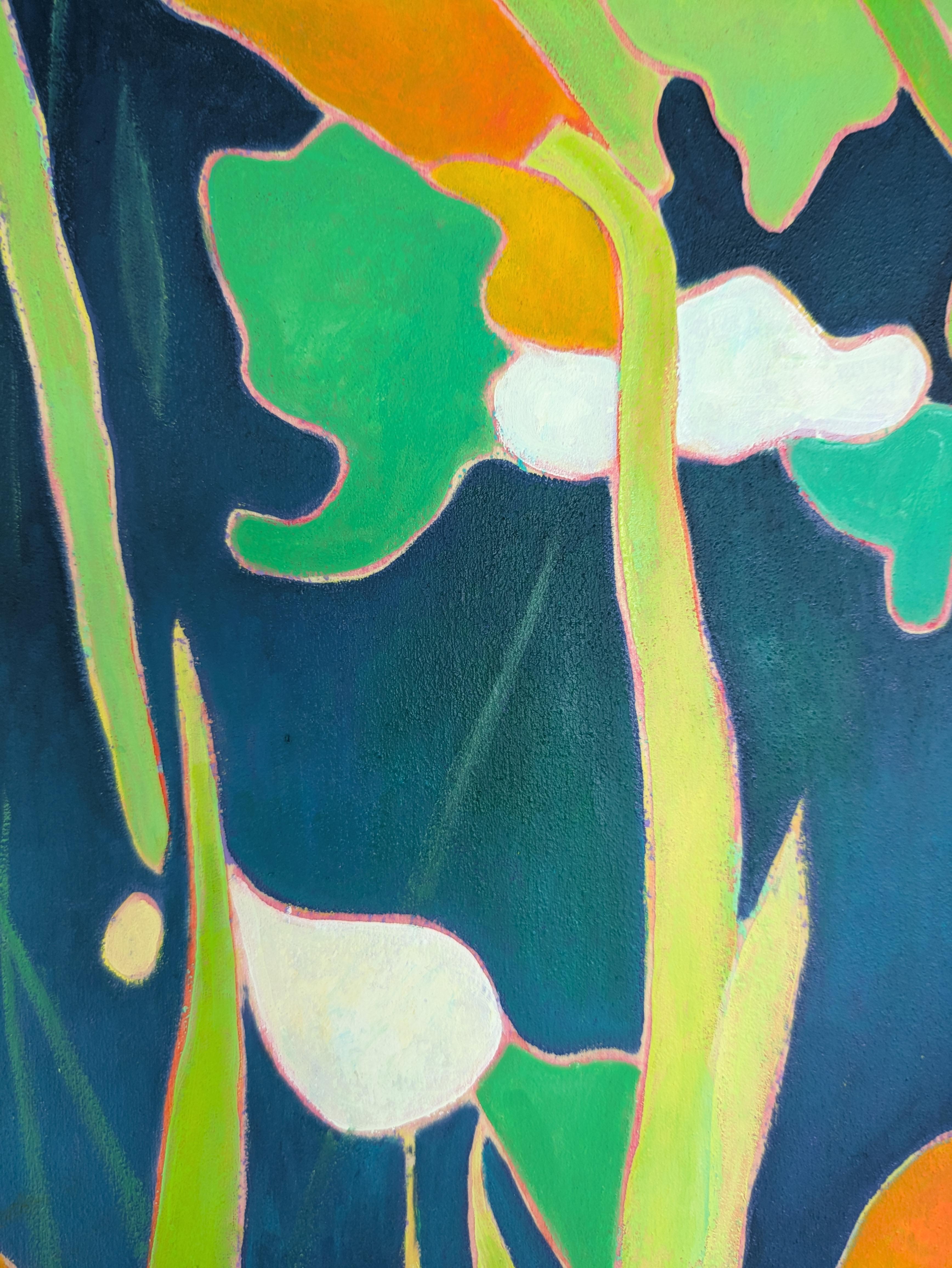 L'art Contemporary français par M.-P. Autonne - Des Fleurs et des Feuilles en vente 2
