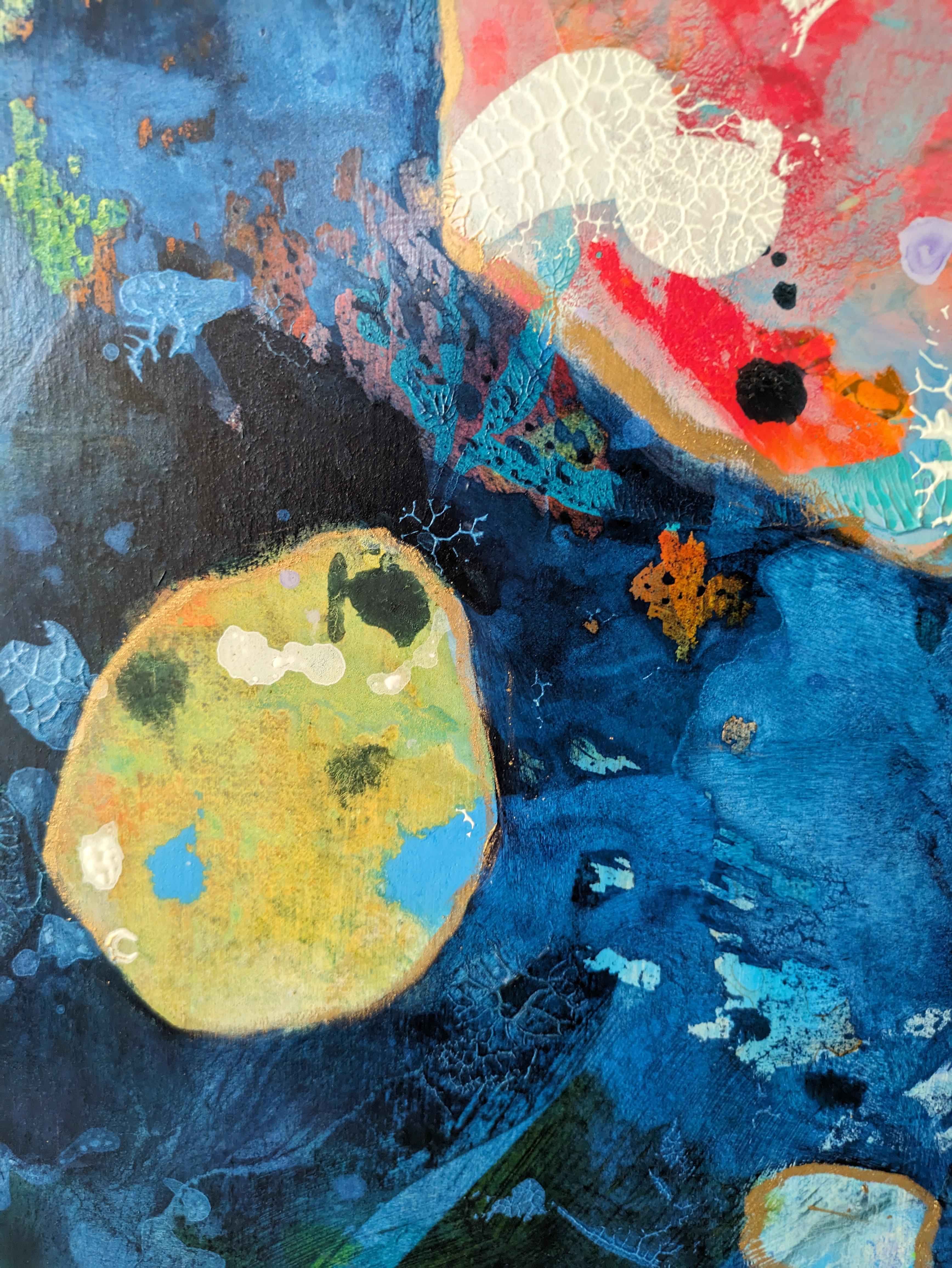 Arte contemporanea francese di M.-P. Autonne - Le Bal des Asteroides in vendita 1