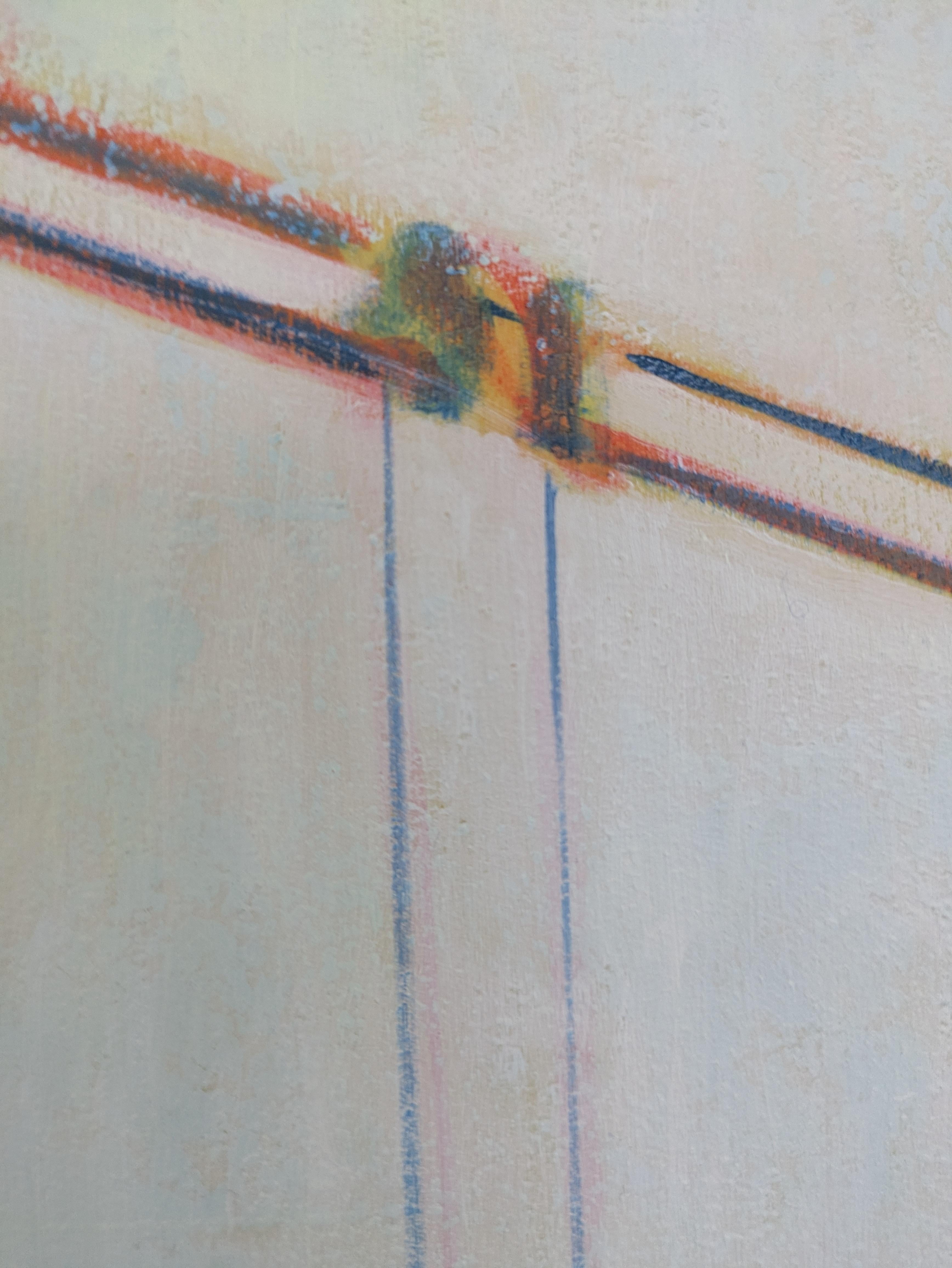 Acrylique et huile sur panneau de bois 

Marie-Pierre Autonne est une artiste française née en 1960 qui vit et travaille à Angers, en France. Elle a étudié à Penninghen, à Paris, en France. Elle a travaillé pendant plusieurs années comme graphiste.
