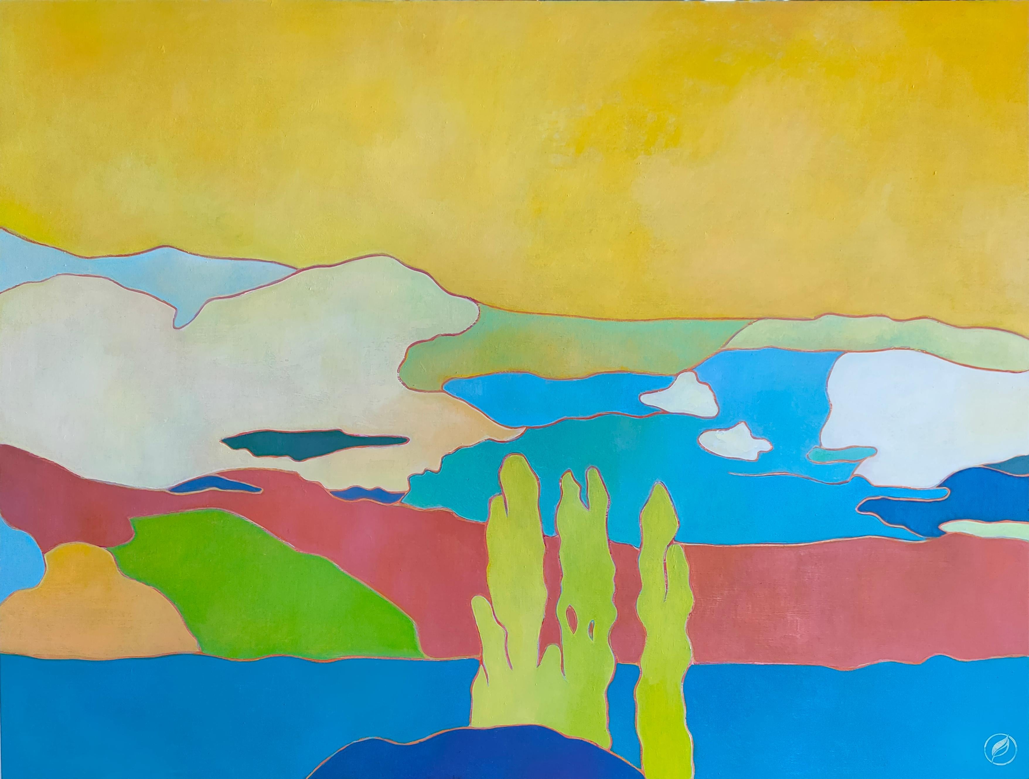 L'art Contemporary français par M.-P. Autonne - Paysage heureux