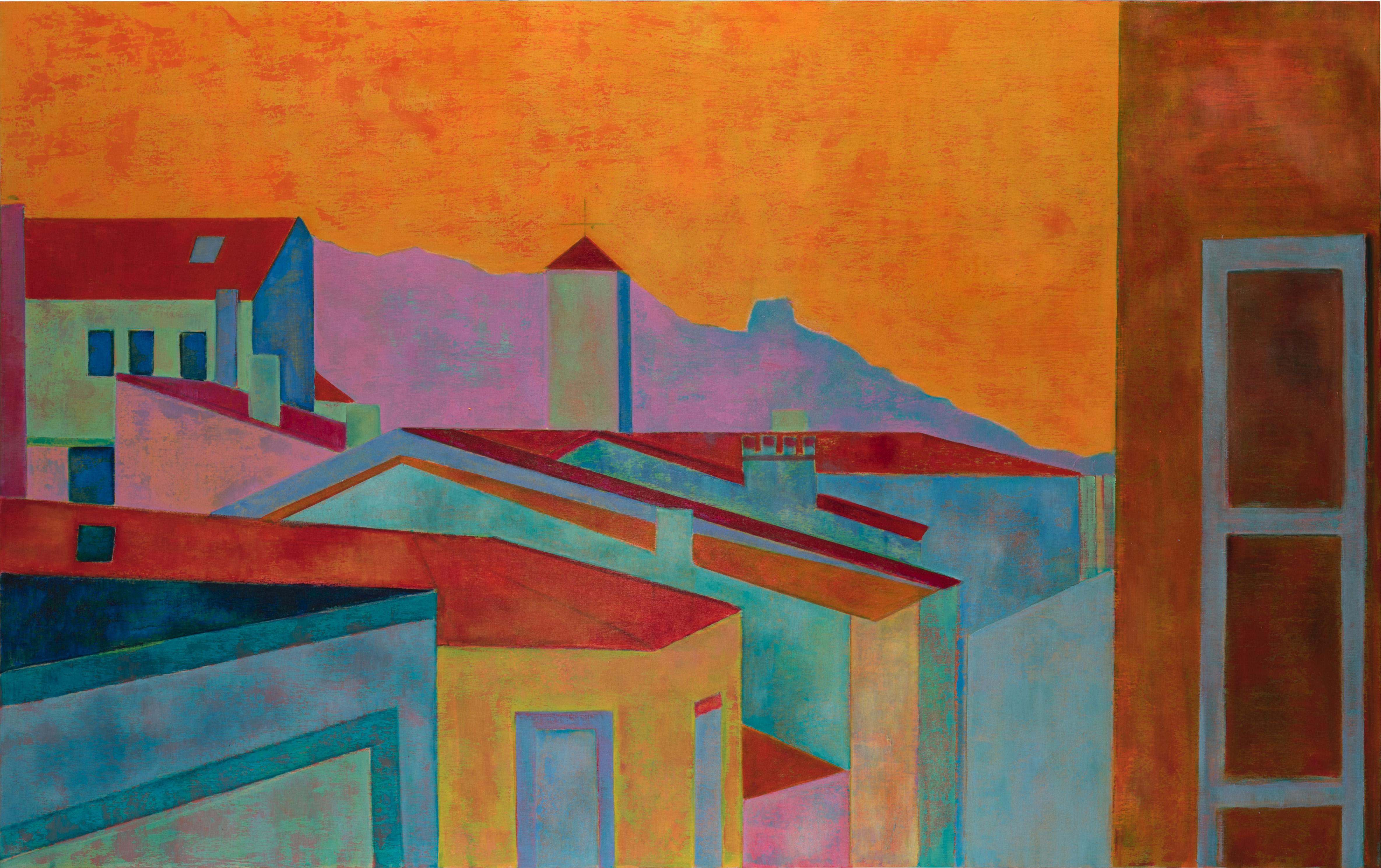 French Contemporary Art by M.-P. Autonne - Vue de ma Fenêtre