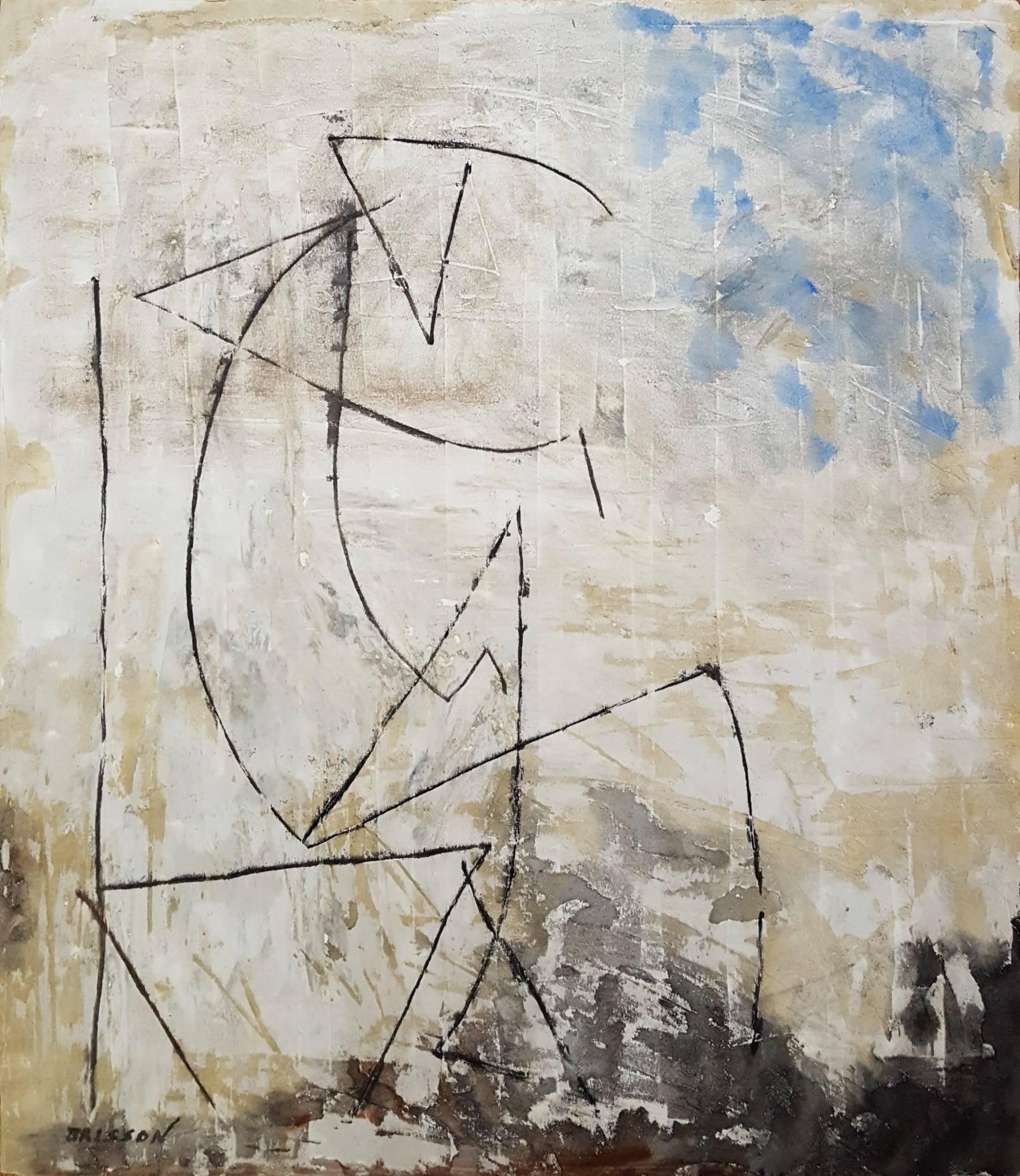 Pierre Marie Brisson Abstract Painting - Assise