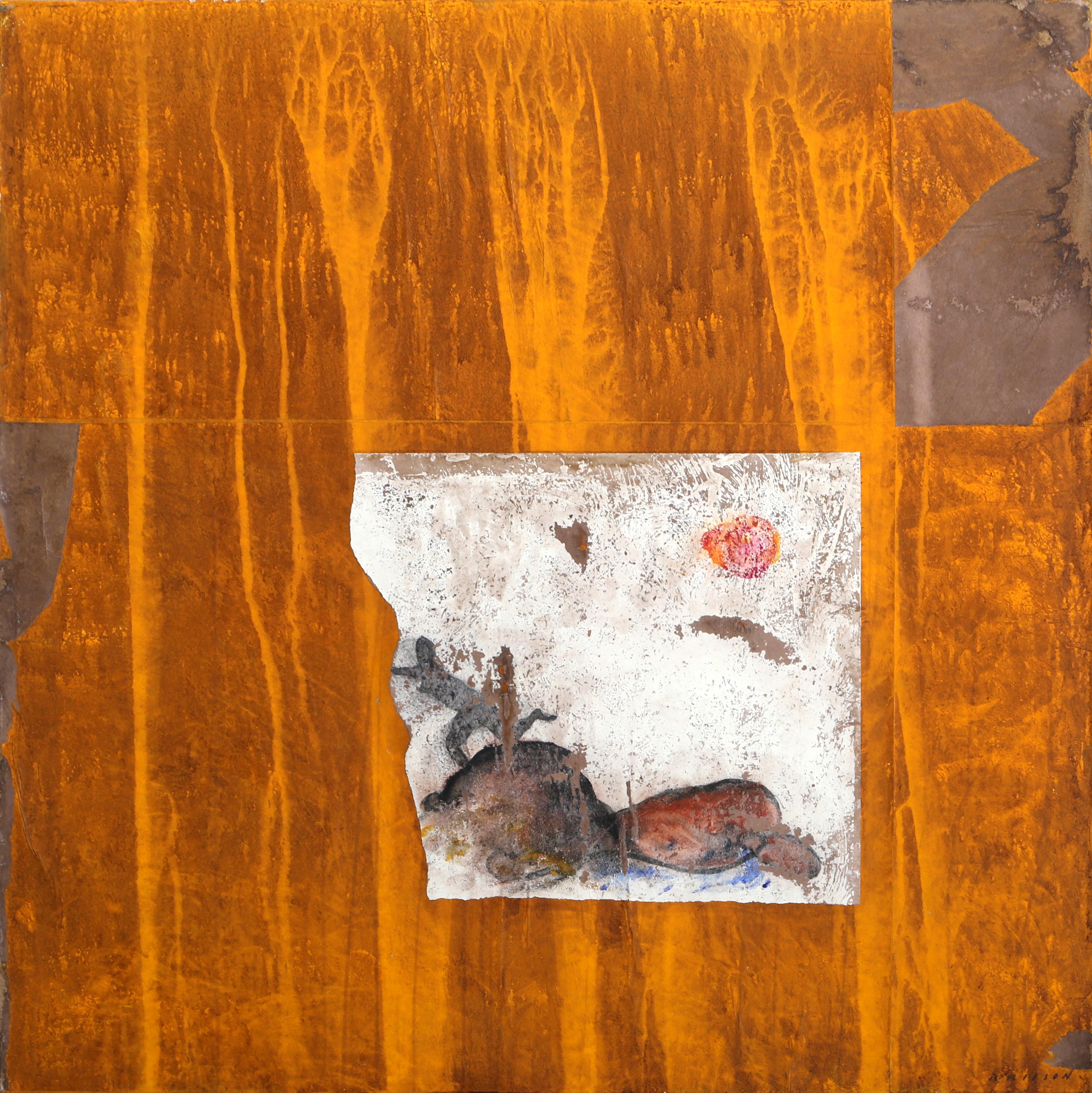 La Sortie 2
Pierre Marie Brisson, Français (1955)
Date : 2001
Huile sur toile, signée en bas à droite et datée au verso
Taille : 31 x 31 in. (78.74 x 78.74 cm)

Provenance : Galerie Franklin Bowles (a) Gallery, NYC