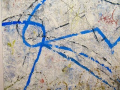 Le Danseur Bleu (Very Large triptych)