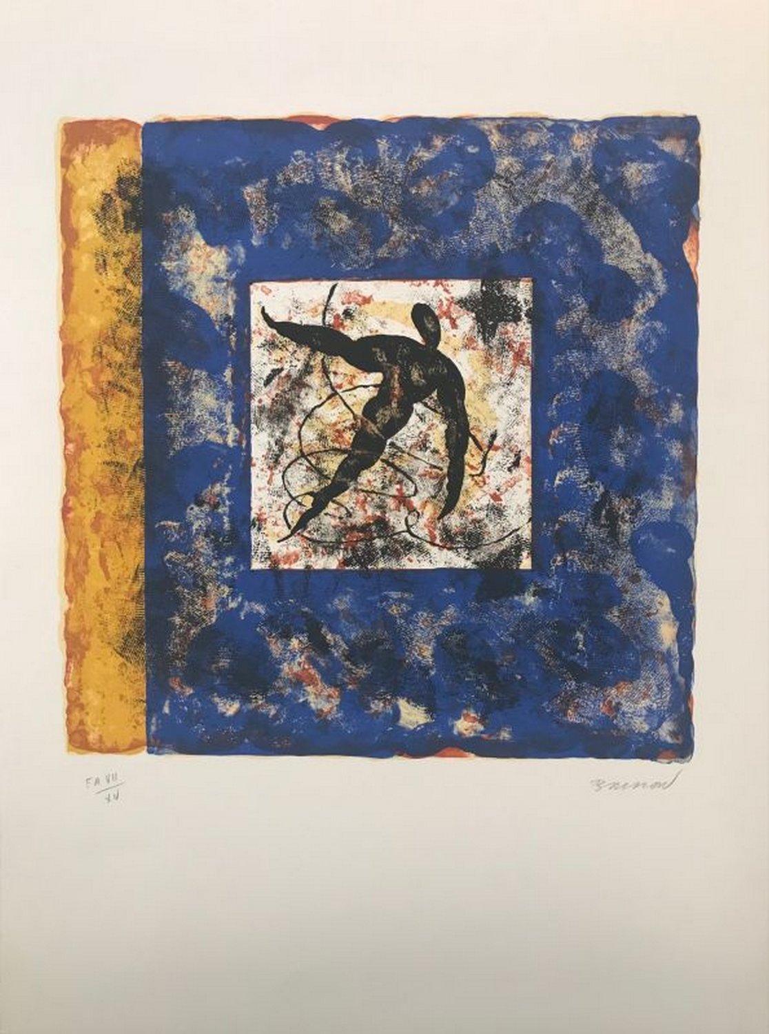 Pierre Marie Brisson Abstract Print – Chaque chose en son temps I