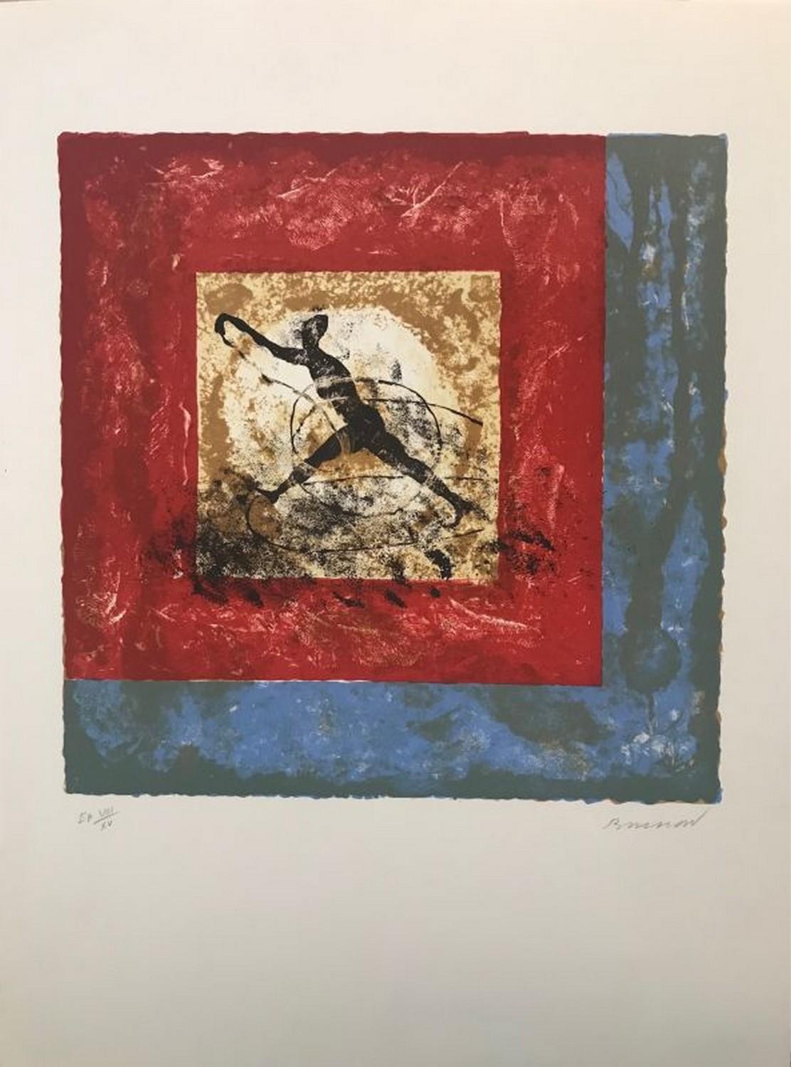 Pierre Marie Brisson Abstract Print - Everything in its own time II 